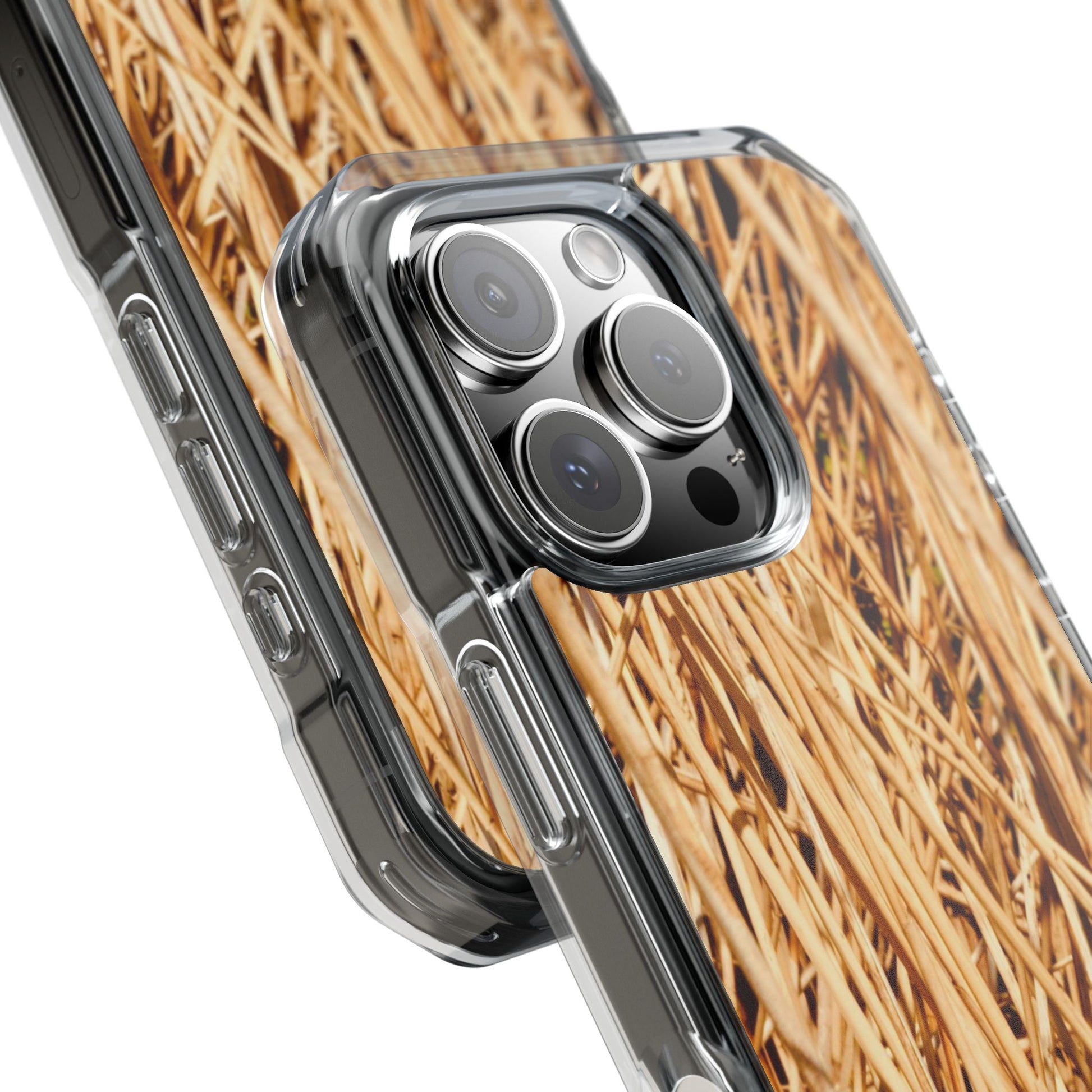 Magnetic Clear Impact Phone Cases for Nature Lovers, Durable Phone Cover, Unique Gift, Eco-Friendly Case, Seasonal Style - FORMO