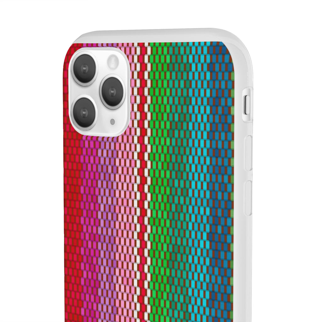 Colorful Striped Flexi Phone Case (iPhone & Samsung Compatible) - FORMO