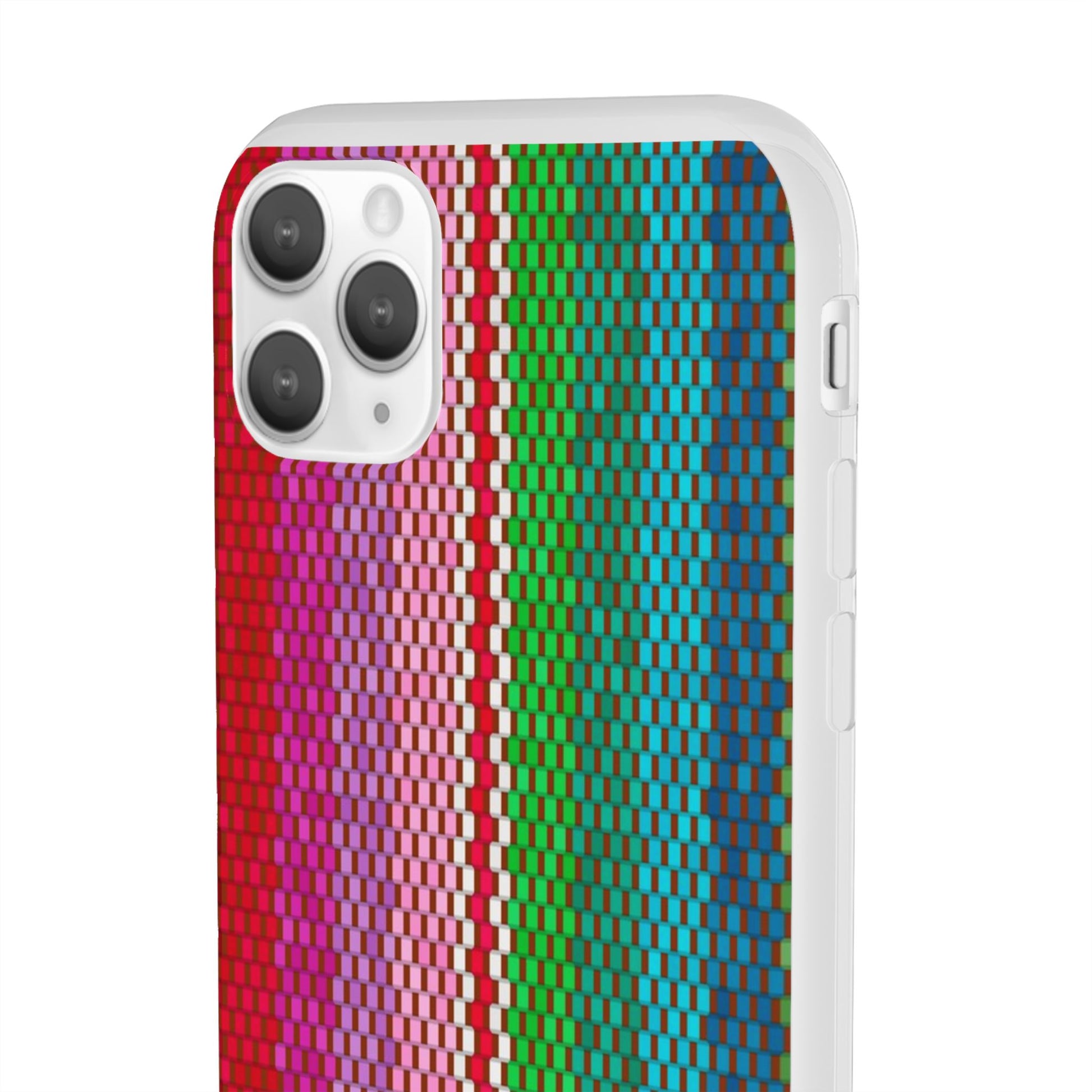 Colorful Striped Flexi Phone Case (iPhone & Samsung Compatible) - FORMO
