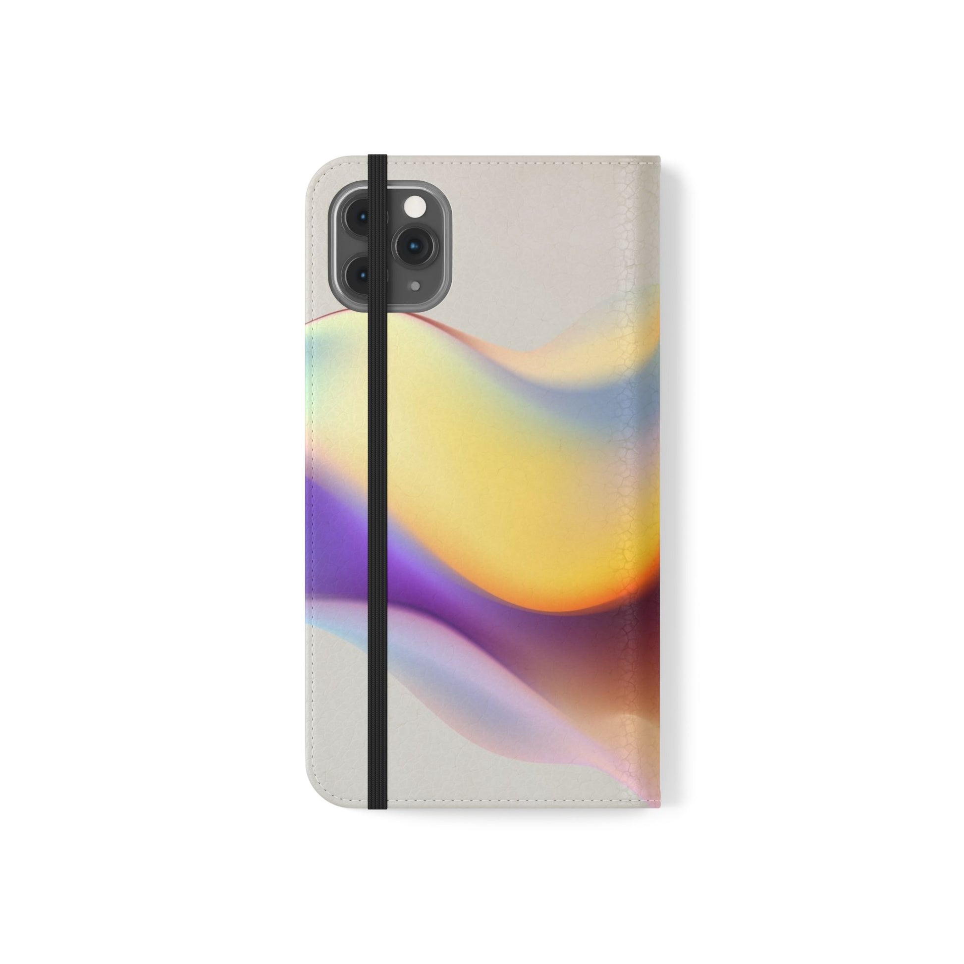 Abstract Gradient Wave Phone Wallet Case (iPhone & Samsung Compatible) - FORMO