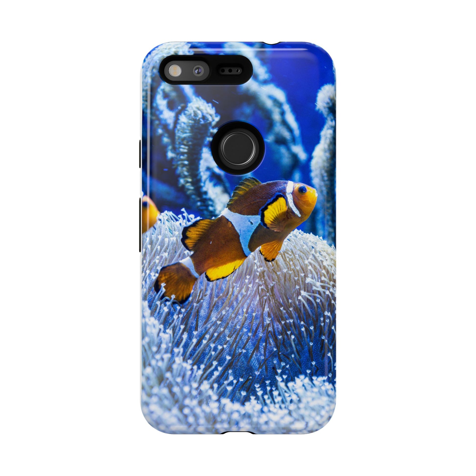 Colorful Marine Life Phone Case, Fish Case, Ocean Lover Gift, Underwater Art, Unique Phone Cover, Tough Phone Protector - FORMO