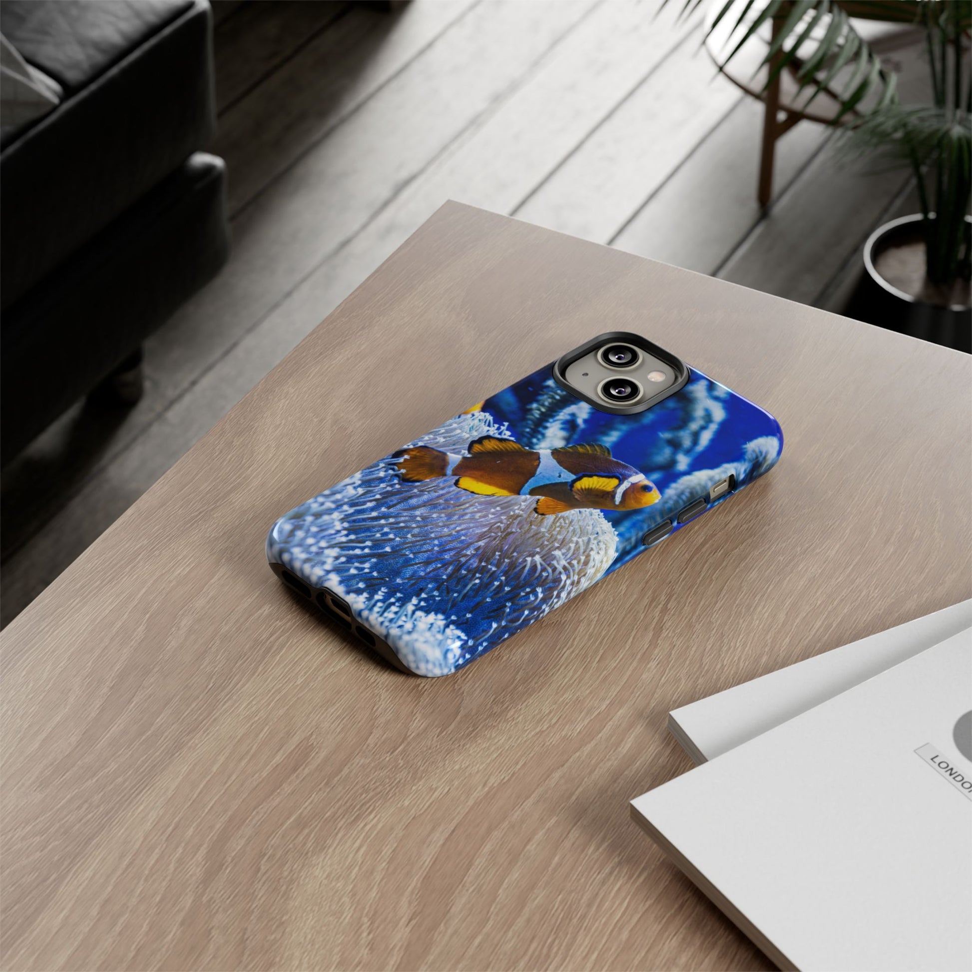 Colorful Marine Life Phone Case, Fish Case, Ocean Lover Gift, Underwater Art, Unique Phone Cover, Tough Phone Protector - FORMO
