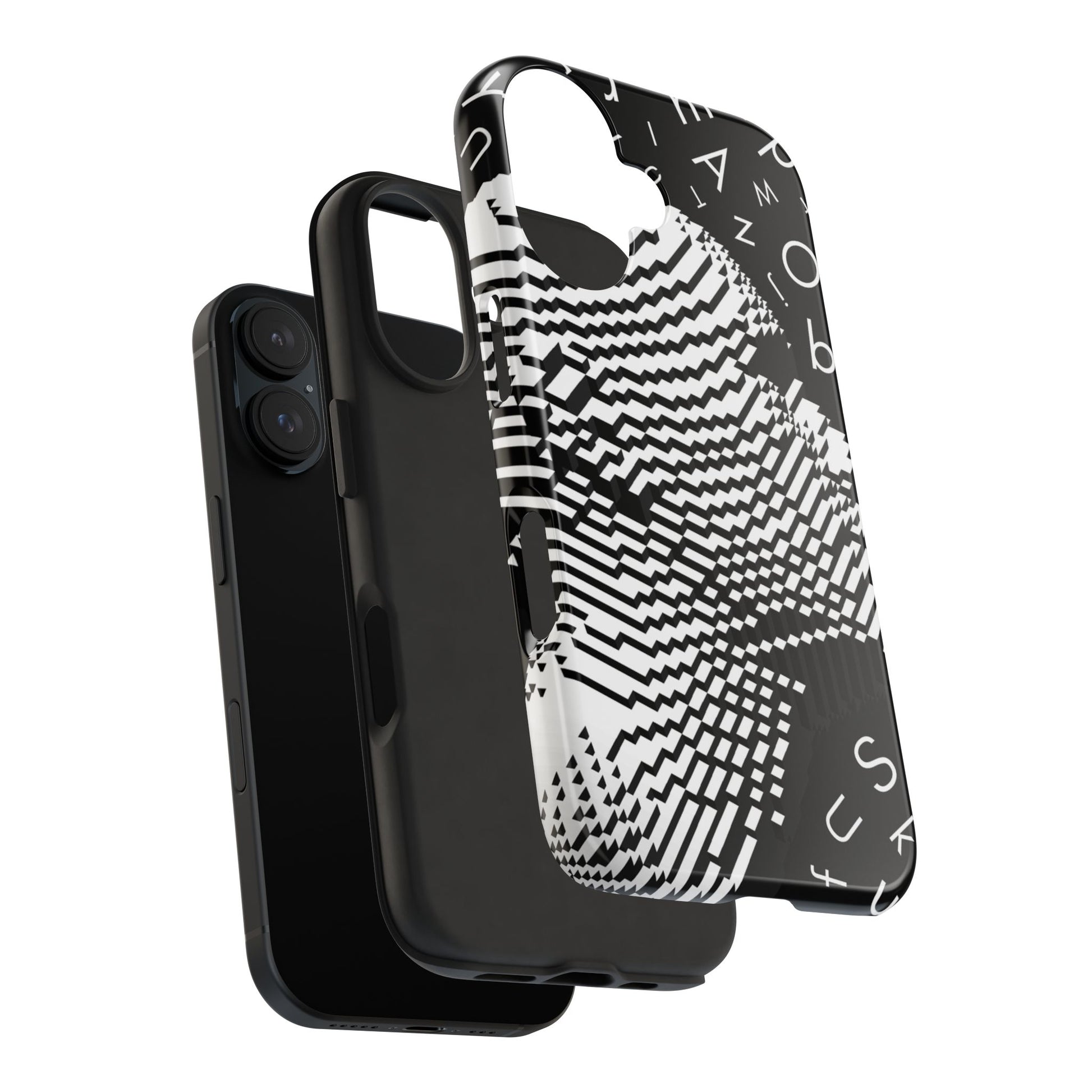 Mono Matrix Tough Phone Case (iPhone & Samsung Compatible) - FORMO