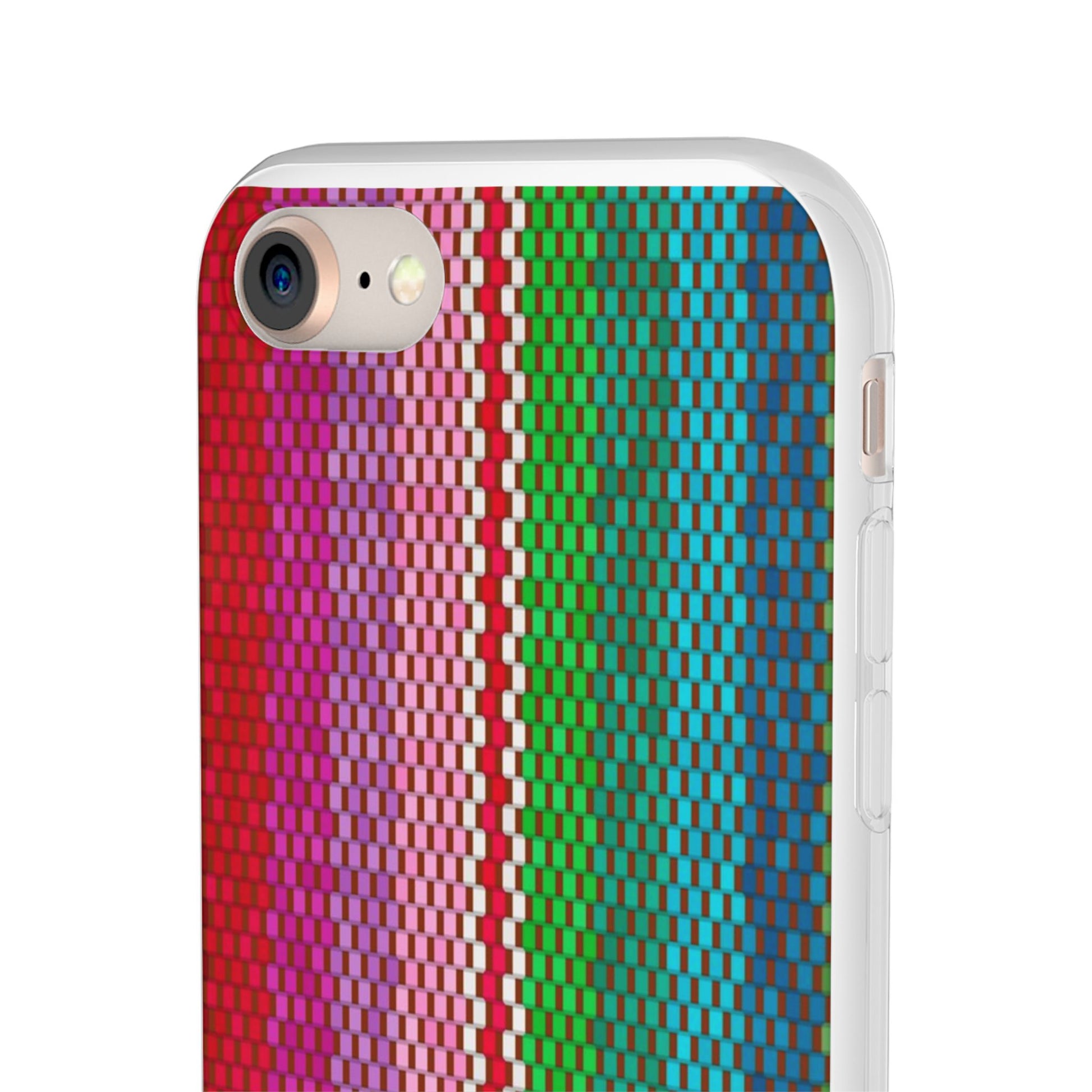 Colorful Striped Flexi Phone Case (iPhone & Samsung Compatible) - FORMO