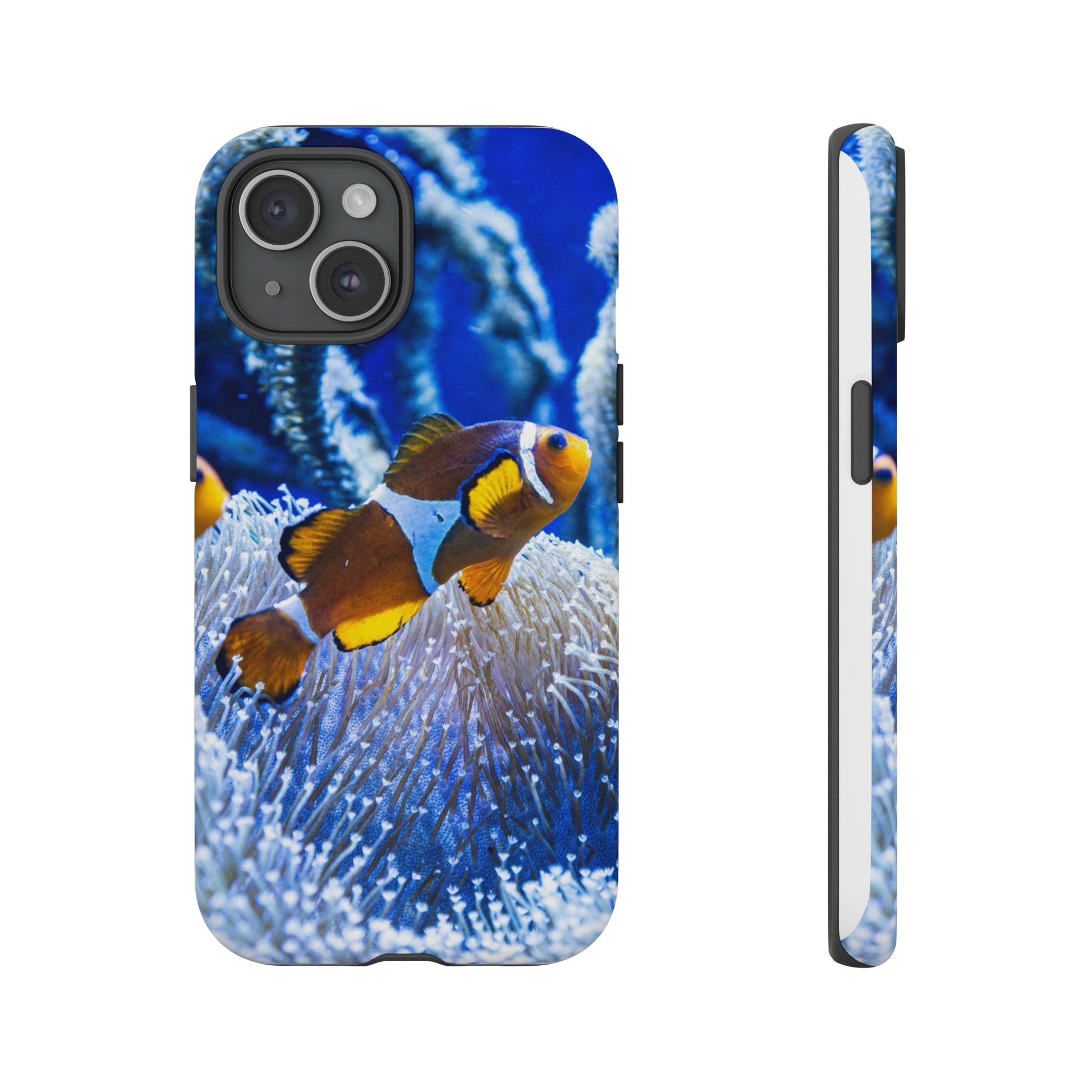 Colorful Marine Life Phone Case, Fish Case, Ocean Lover Gift, Underwater Art, Unique Phone Cover, Tough Phone Protector - FORMO
