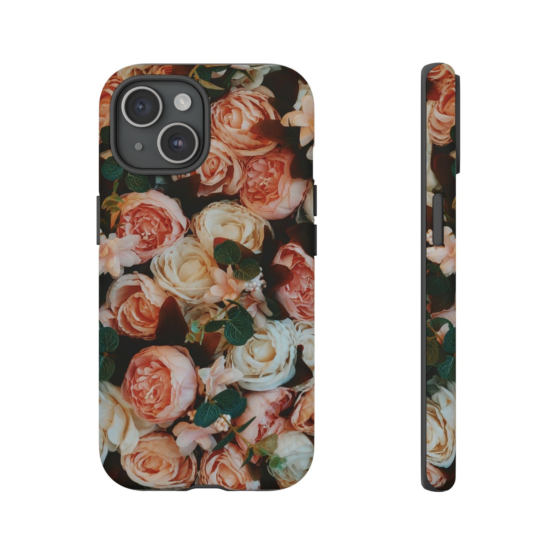 Floral Phone Case - Tough Cases, Rose Design, Floral Protection, Gift for Her, Cute Mobile Cover, Eco-Friendly Case - FORMO