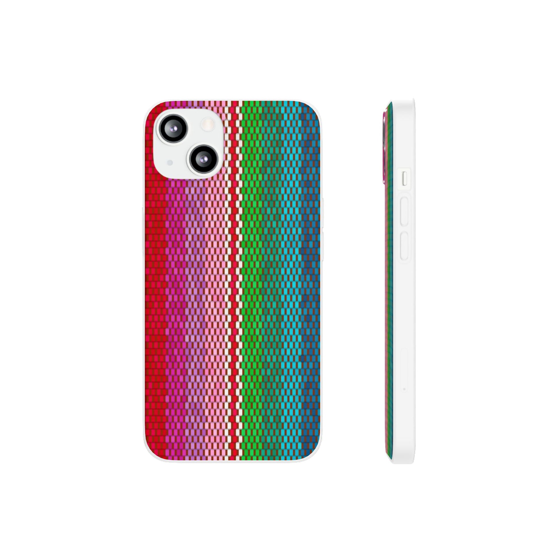 Colorful Striped Flexi Phone Case (iPhone & Samsung Compatible) - FORMO