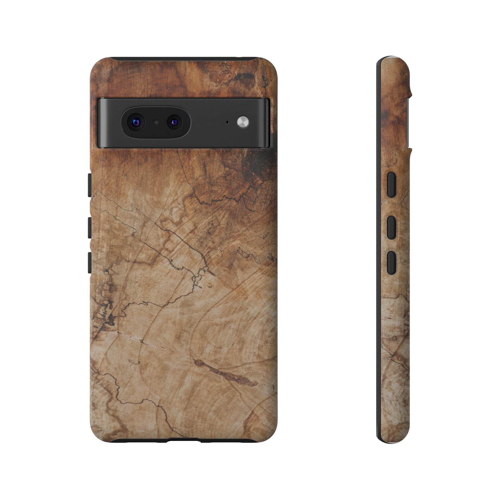 Woodland-Inspired Phone Case | Tough Cases, Natural Wood Grain Cover, Rustic Tech Accessory, Nature Lover Gift, Eco-Friendly - FORMO