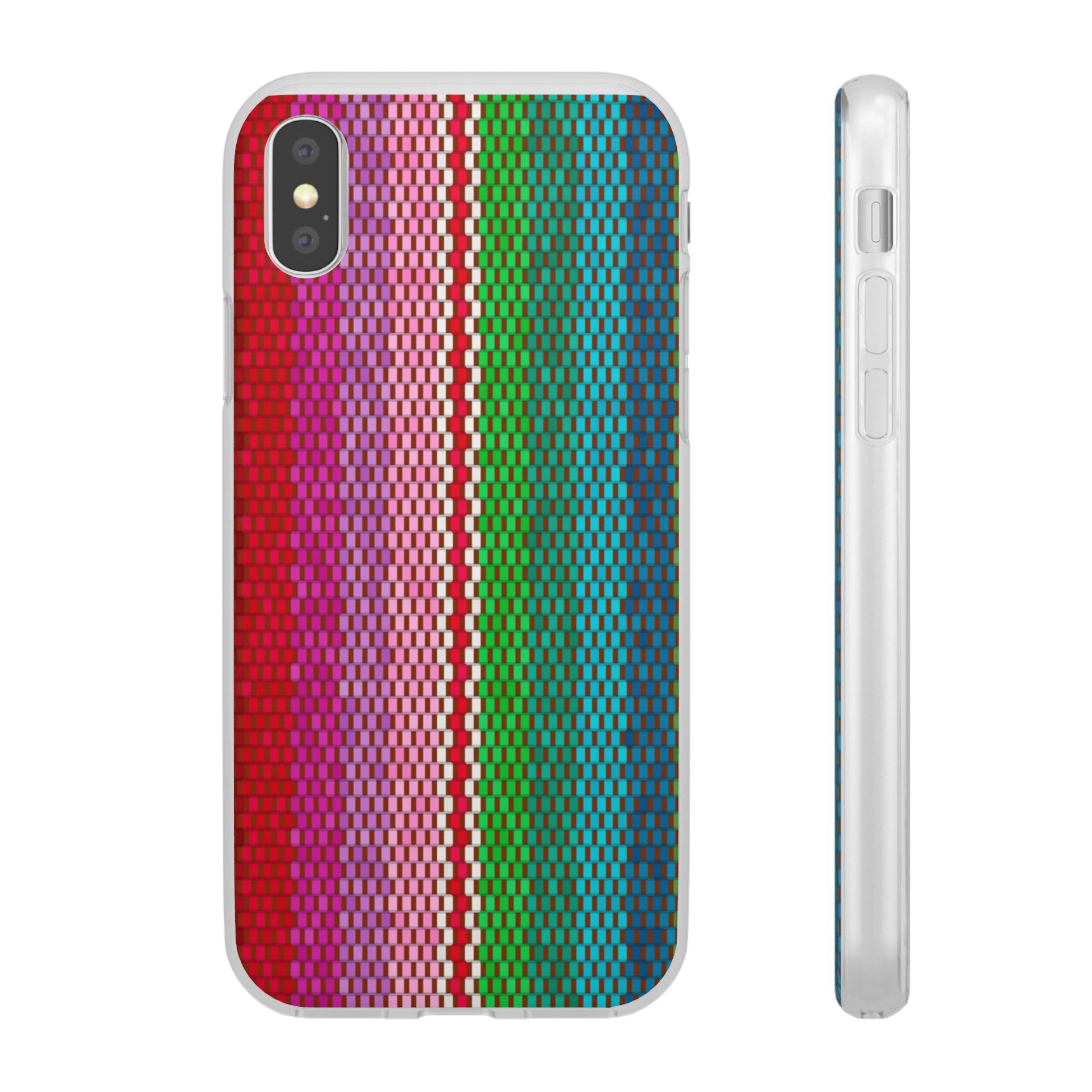 Colorful Striped Flexi Phone Case (iPhone & Samsung Compatible) - FORMO