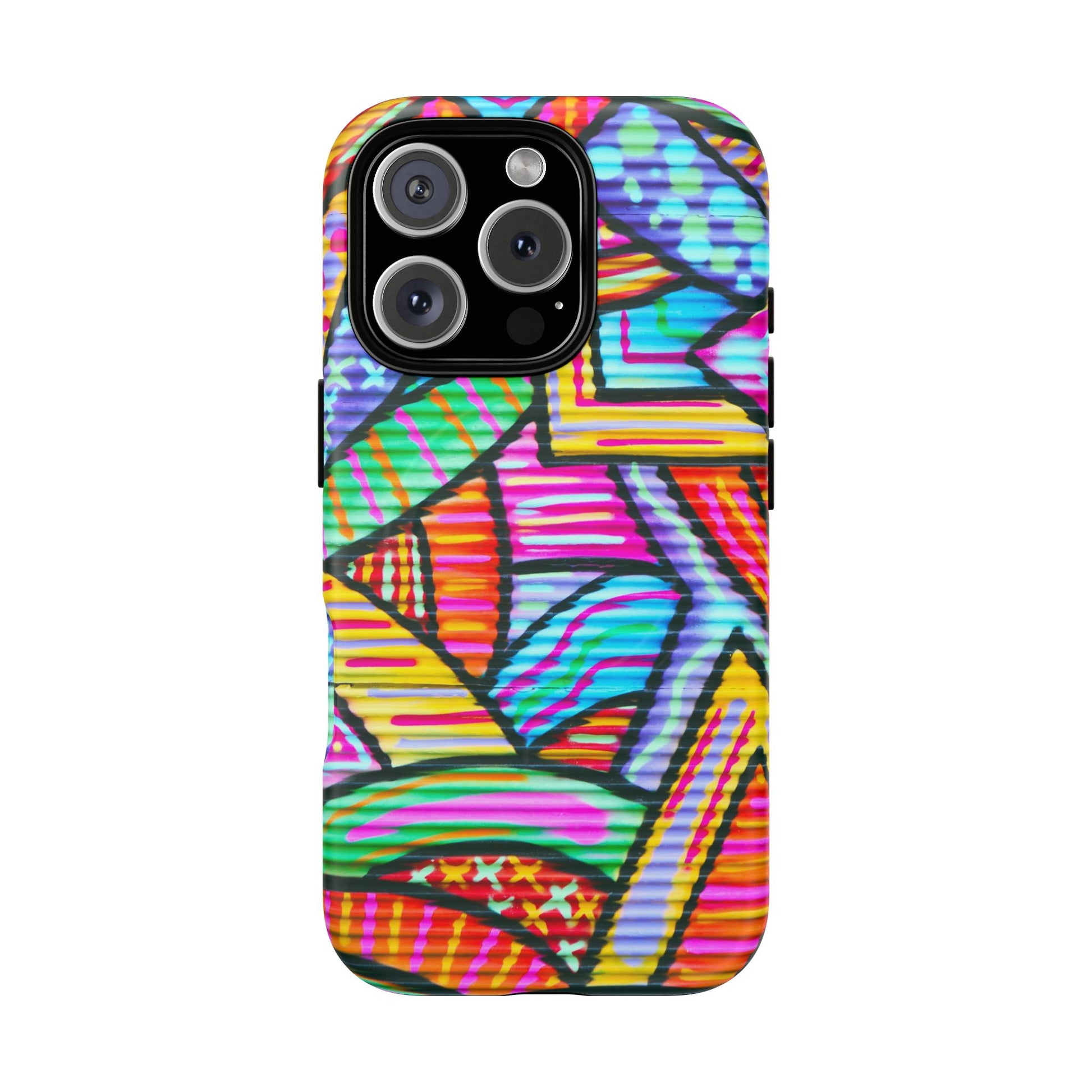 Vibrant Tough Magnetic Phone Case, Colorful Phone Cover, Artistic Mobile Protection, Unique Gift for Tech Lovers, Phone Accessories - FORMO
