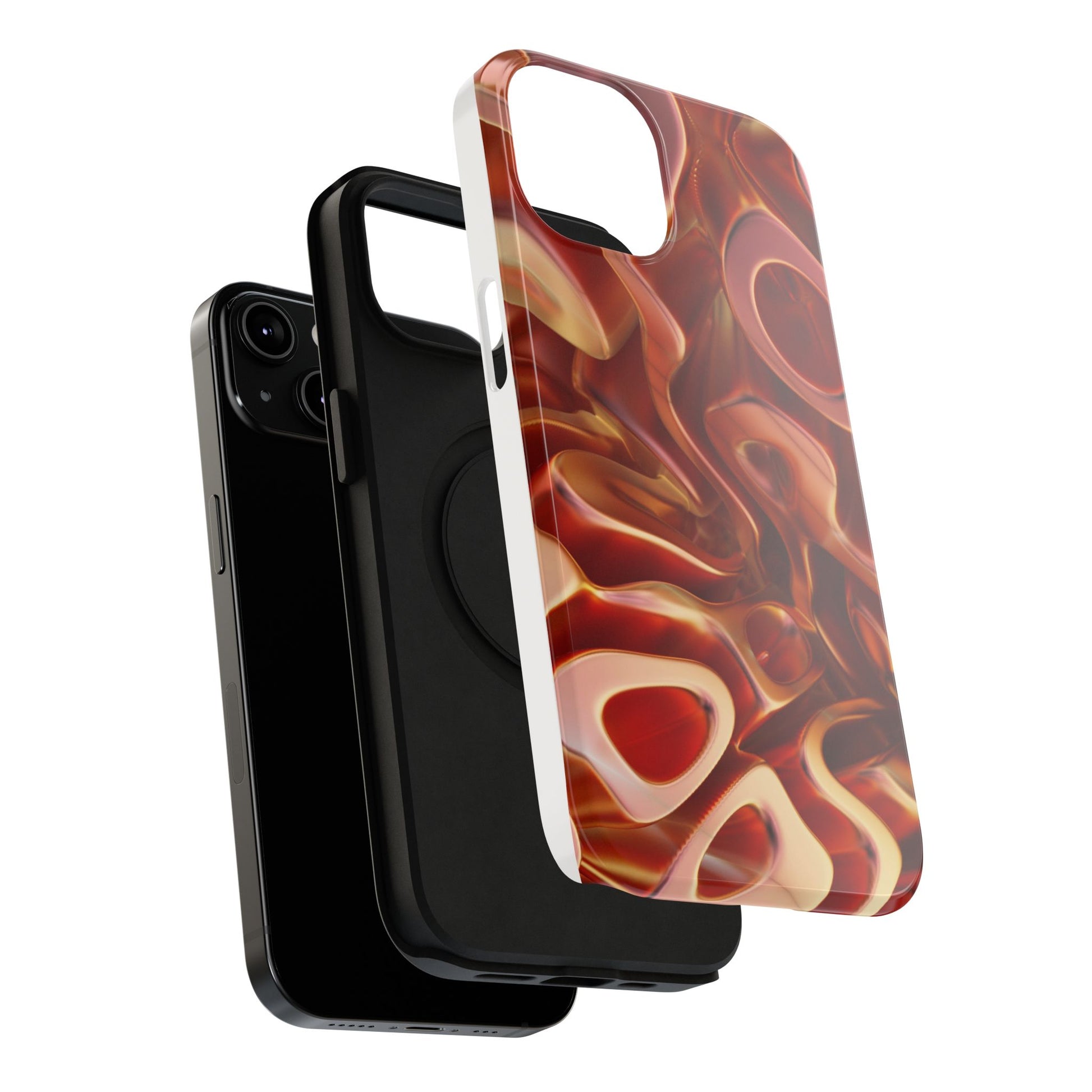 Stylish Impact-Resistant Cases with Abstract Design - Ideal Gift for Phone Lovers, Birthday, Anniversary, Protection Accessories, Trendy - FORMO