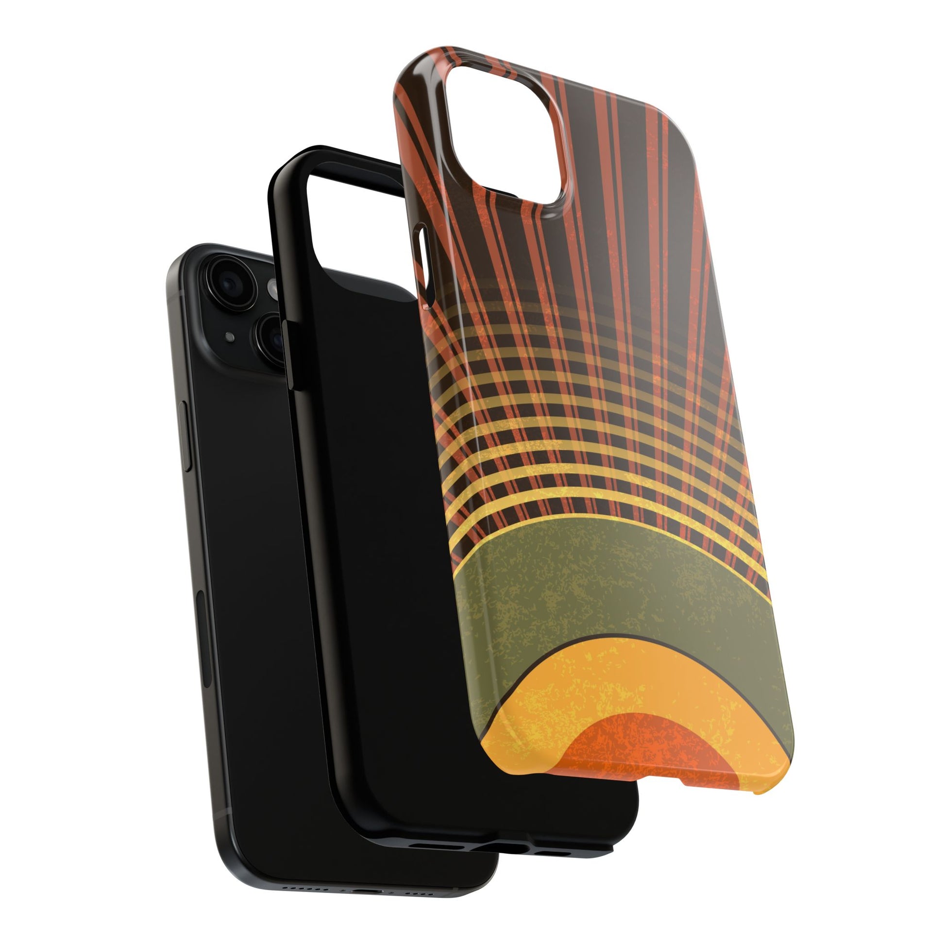 Retro Sunrise Tough Phone Case (iPhone & Samsung Compatible) - FORMO