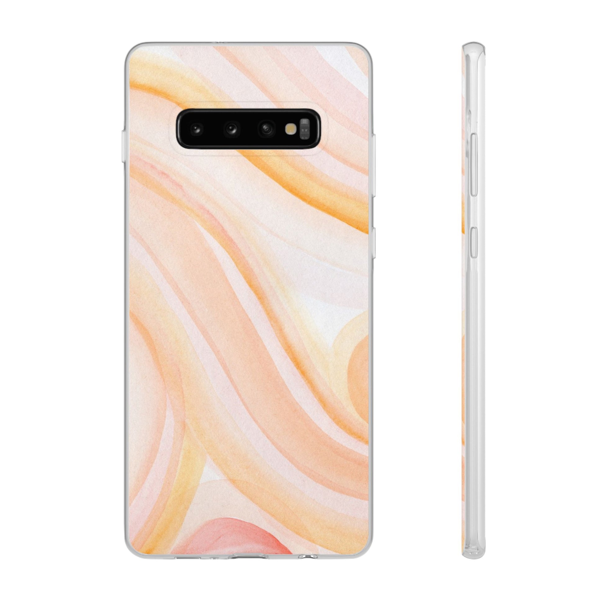 Aesthetic Phone Case, Soft Pastel Flexible Cover, Trendy Mobile Accessories, Gift for Her, Cute Phone Protection - FORMO
