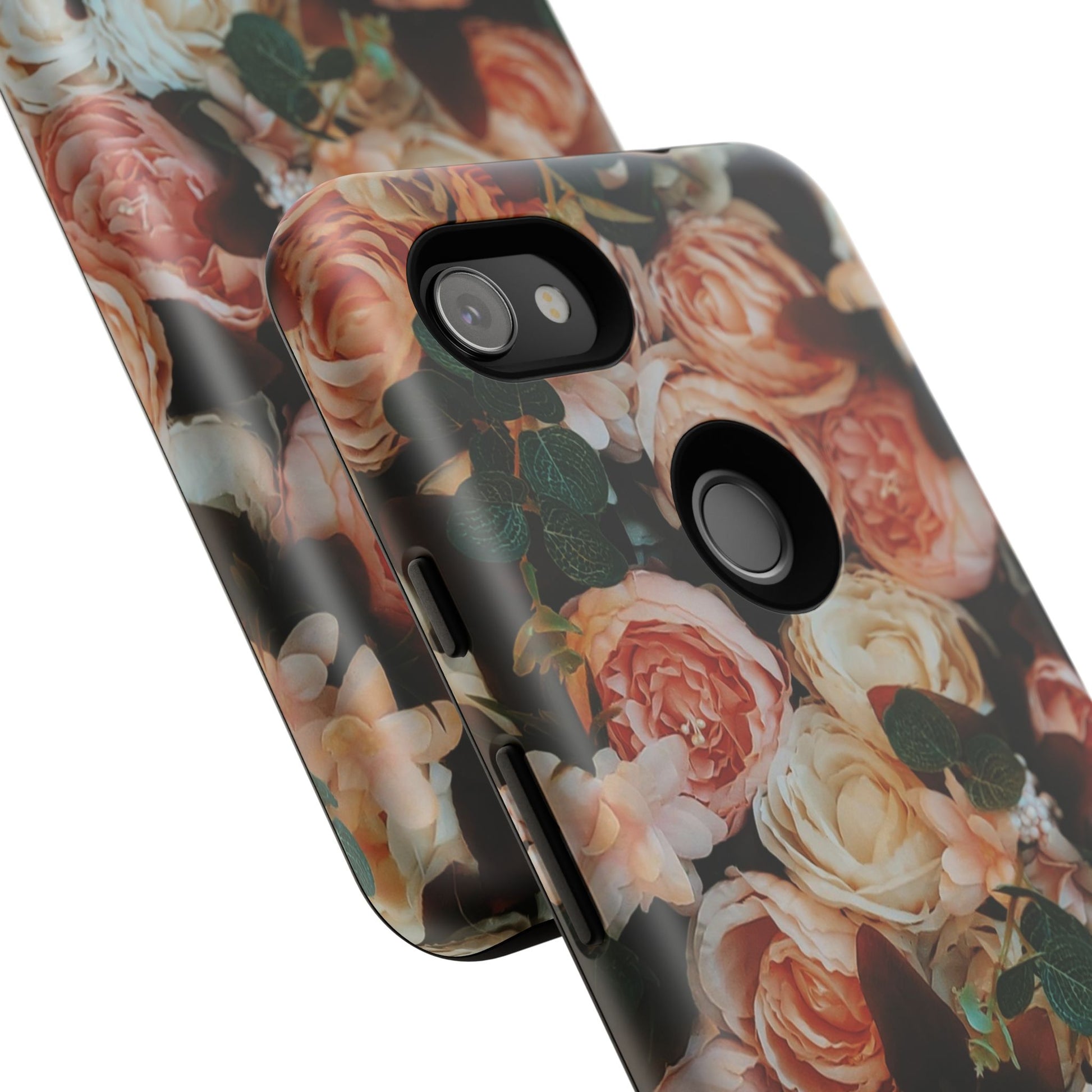 Floral Phone Case - Tough Cases, Rose Design, Floral Protection, Gift for Her, Cute Mobile Cover, Eco-Friendly Case - FORMO