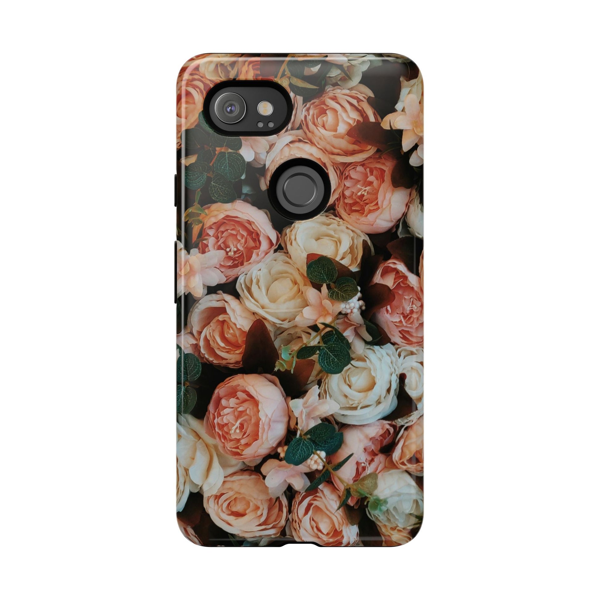 Floral Phone Case - Tough Cases, Rose Design, Floral Protection, Gift for Her, Cute Mobile Cover, Eco-Friendly Case - FORMO
