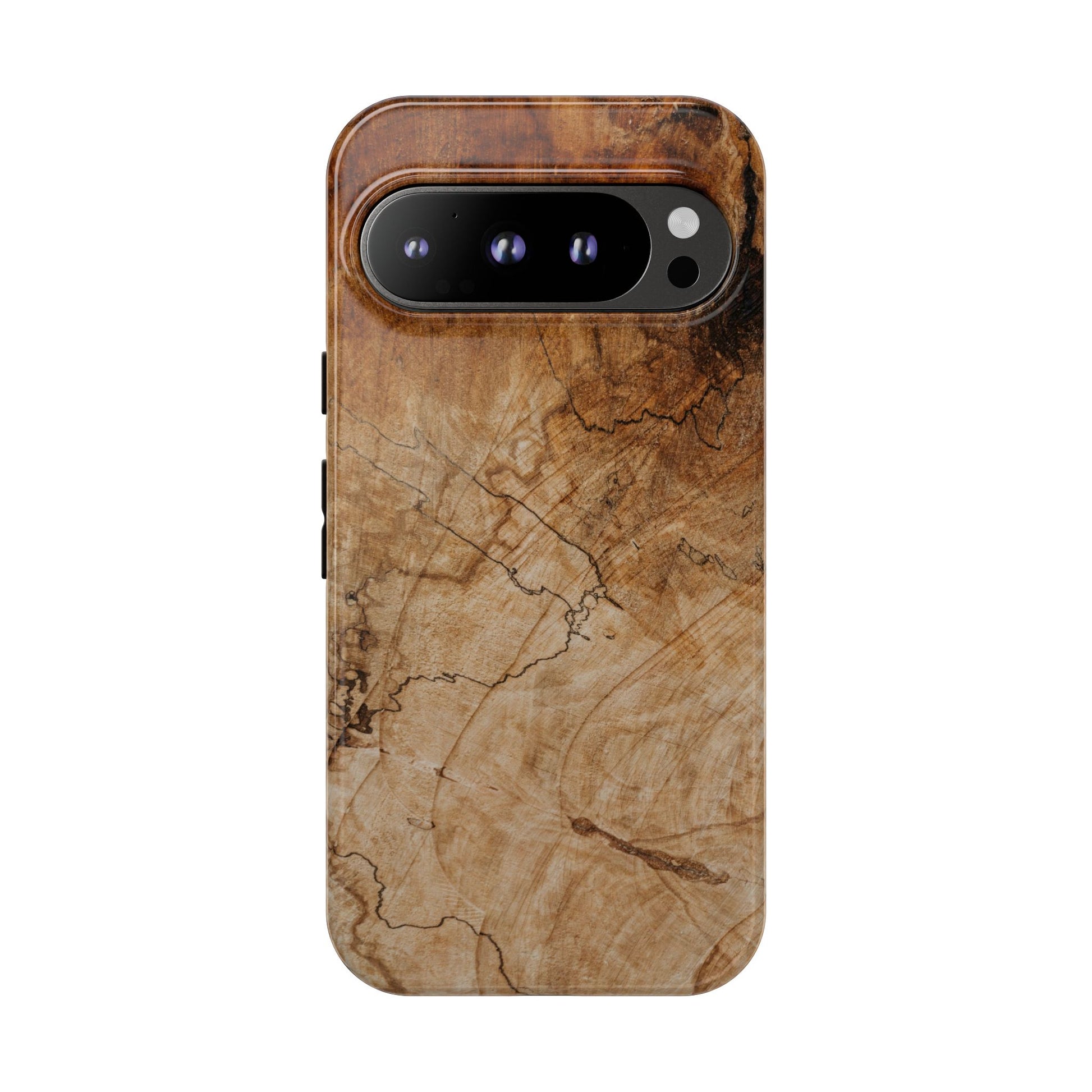 Woodland-Inspired Phone Case | Tough Cases, Natural Wood Grain Cover, Rustic Tech Accessory, Nature Lover Gift, Eco-Friendly - FORMO