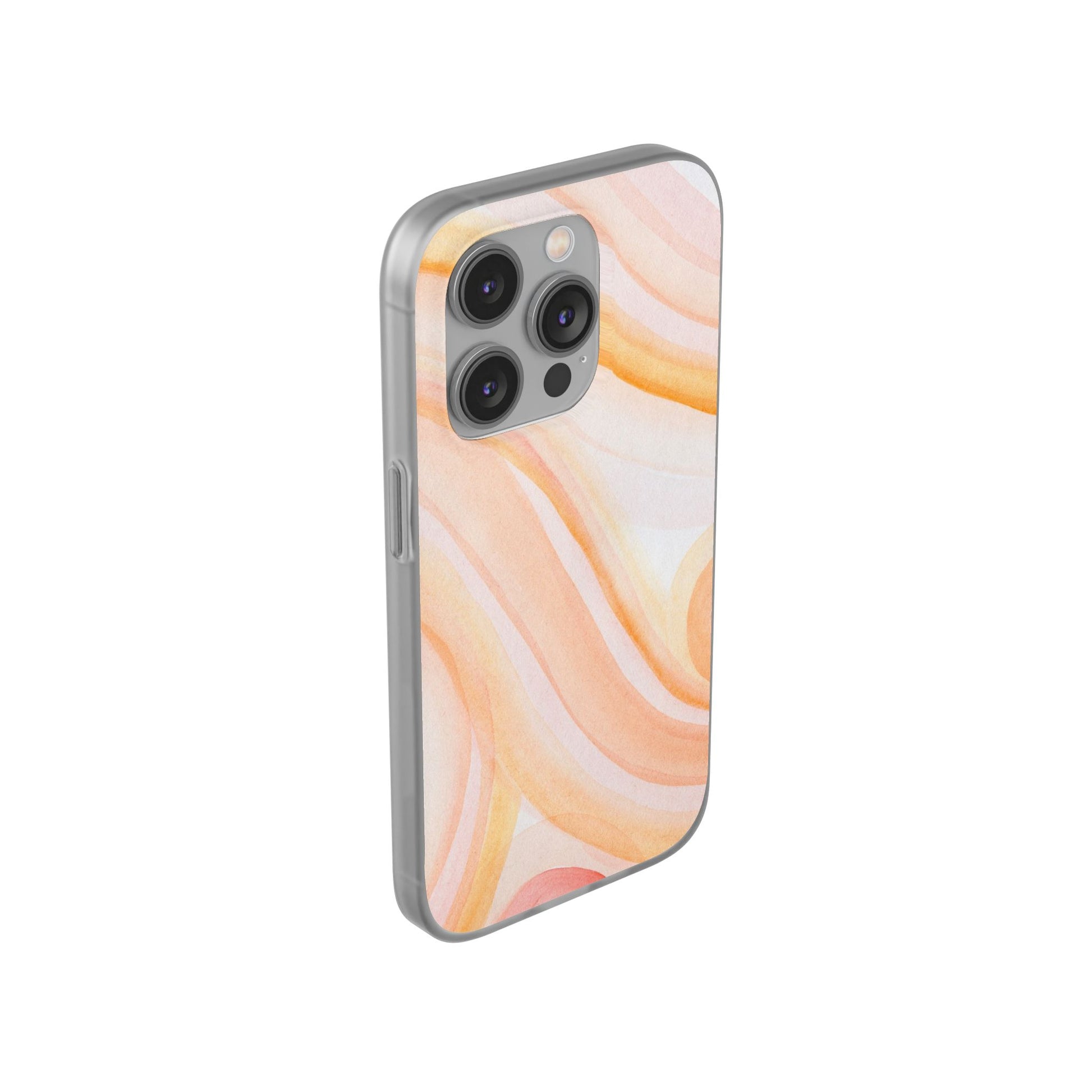 Aesthetic Phone Case, Soft Pastel Flexible Cover, Trendy Mobile Accessories, Gift for Her, Cute Phone Protection - FORMO