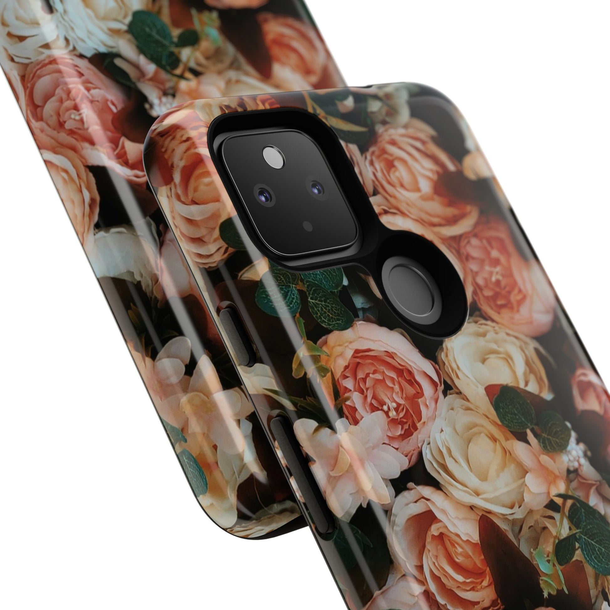Floral Phone Case - Tough Cases, Rose Design, Floral Protection, Gift for Her, Cute Mobile Cover, Eco-Friendly Case - FORMO
