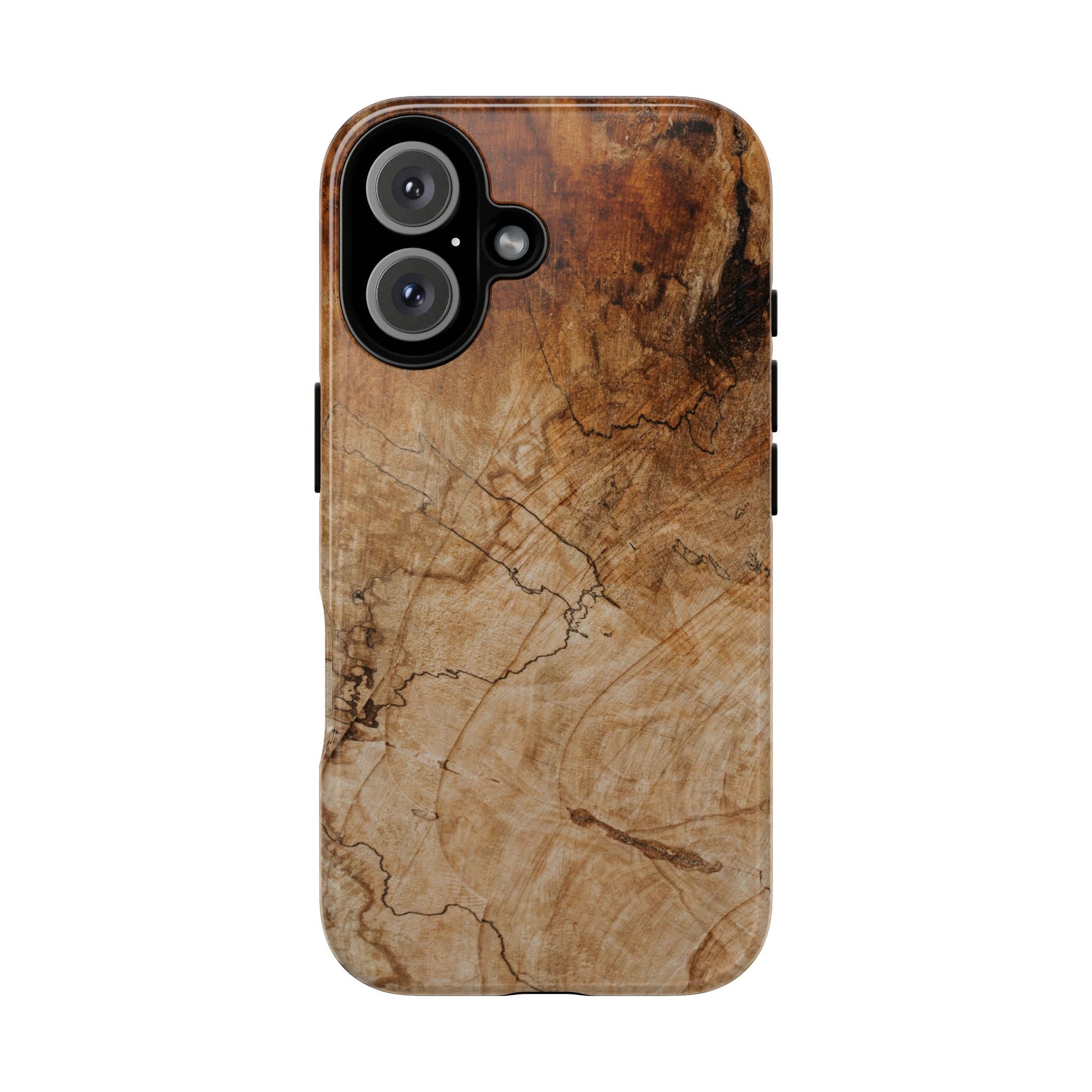Woodland-Inspired Phone Case | Tough Cases, Natural Wood Grain Cover, Rustic Tech Accessory, Nature Lover Gift, Eco-Friendly - FORMO