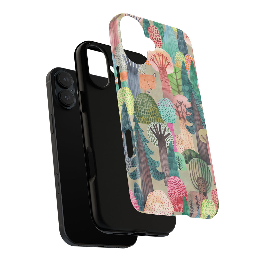 Whimsical Forest Tough Magnetic Phone Case (iPhone Compatible) - FORMO