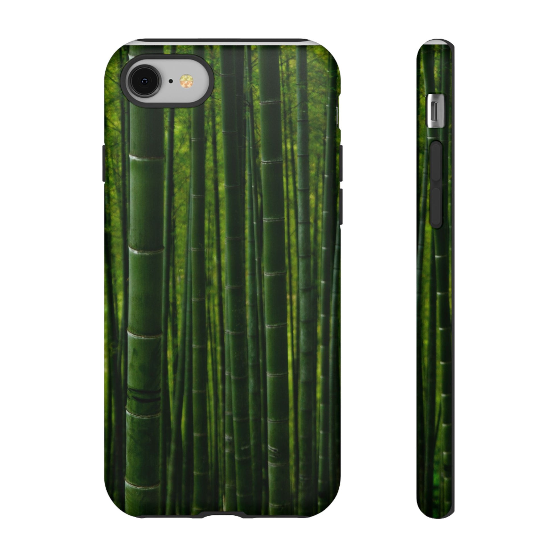Bamboo Phone Case - Tough Cases, Nature Lover Gift, Eco-Friendly Phone Accessory, Greenery Design, Unique Smartphone Cover - FORMO