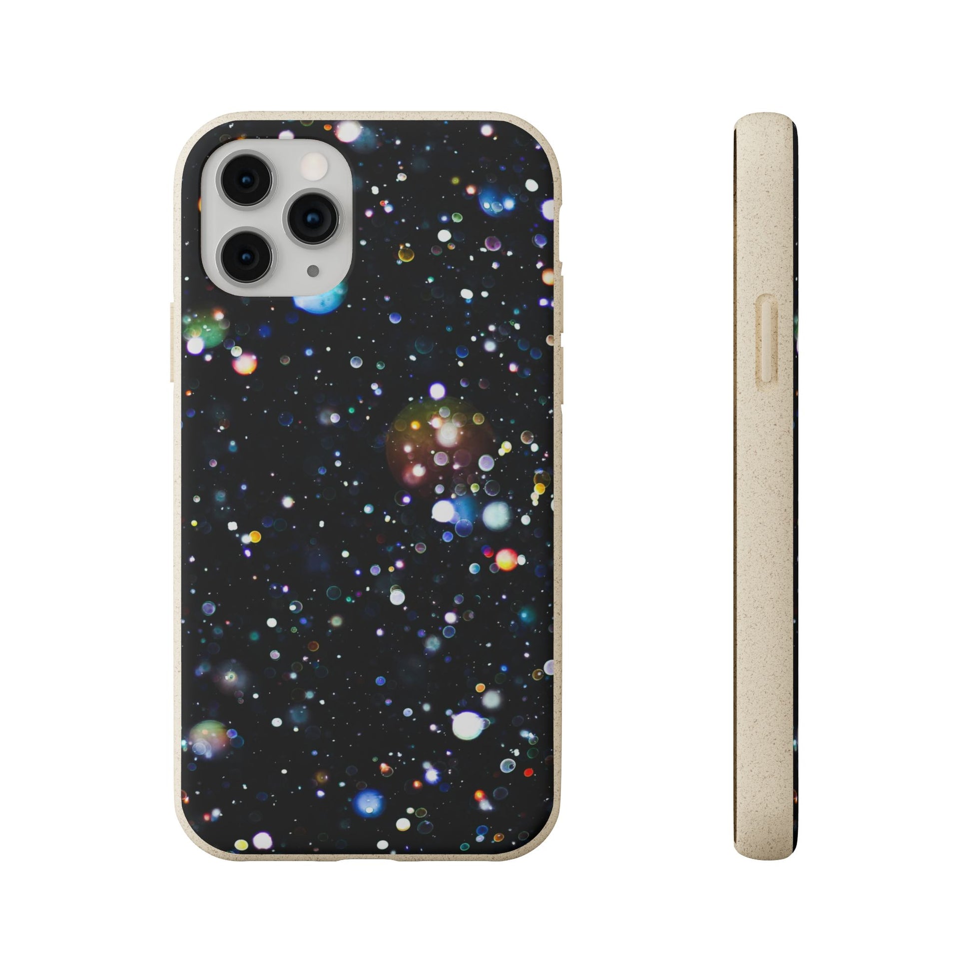 Eco-Friendly Phone Cases, Galaxy Print Biodegradable Cases, Sustainable Phone Accessories, Green Gifts for Her, Space Lover Gift - FORMO