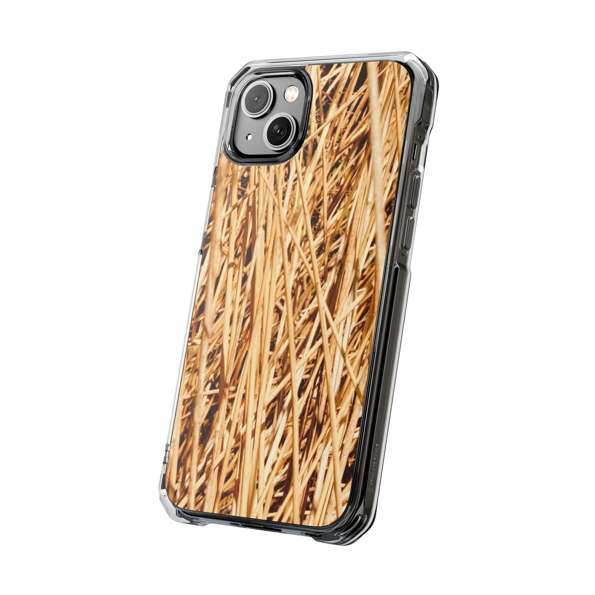 Magnetic Clear Impact Phone Cases for Nature Lovers, Durable Phone Cover, Unique Gift, Eco-Friendly Case, Seasonal Style - FORMO