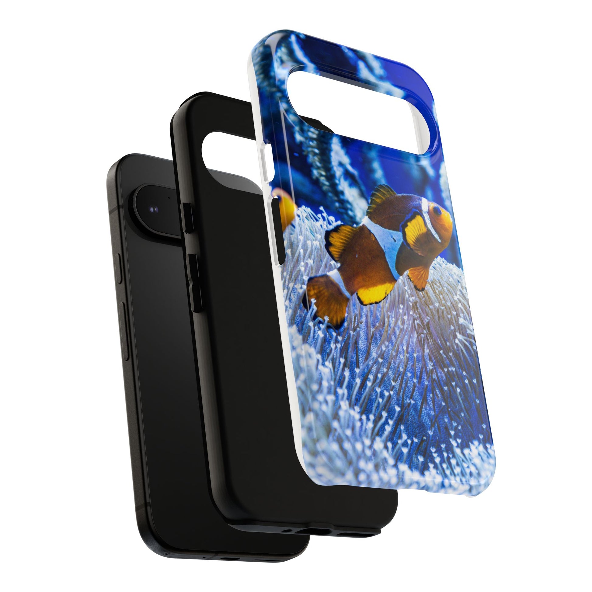 Colorful Marine Life Phone Case, Fish Case, Ocean Lover Gift, Underwater Art, Unique Phone Cover, Tough Phone Protector - FORMO