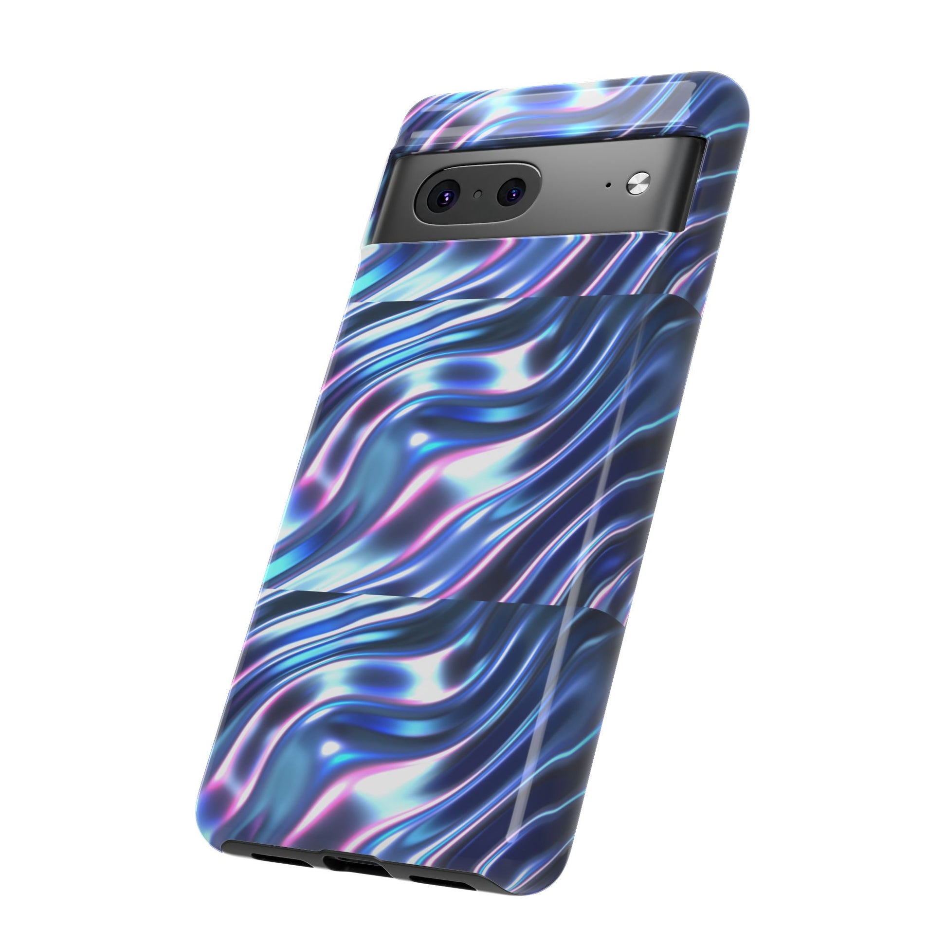 Iridescent Glossy Tough Phone Case (iPhone, Samsung & Google Pixel Compatible) - FORMO