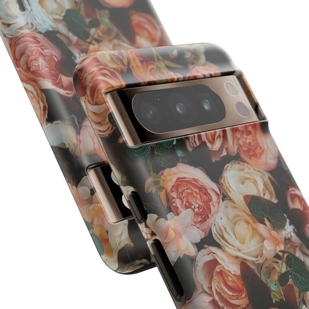 Floral Phone Case - Tough Cases, Rose Design, Floral Protection, Gift for Her, Cute Mobile Cover, Eco-Friendly Case - FORMO