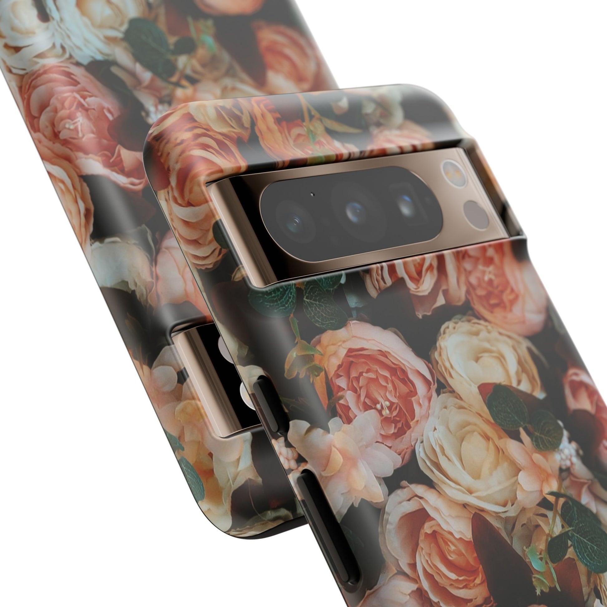 Floral Phone Case - Tough Cases, Rose Design, Floral Protection, Gift for Her, Cute Mobile Cover, Eco-Friendly Case - FORMO