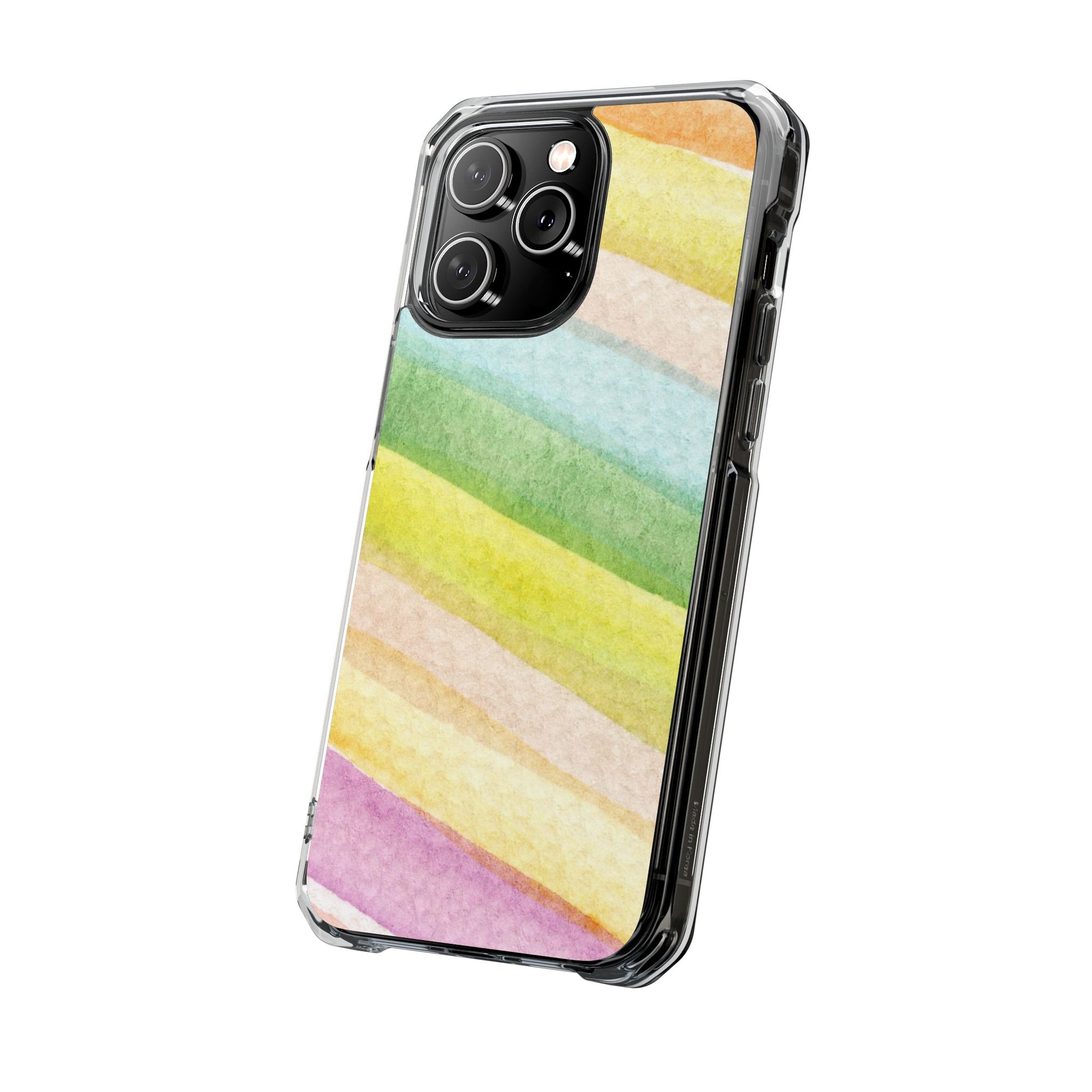 Colorful Watercolor Magnetic Phone Case for Impact Protection, Cute Phone Cover, Stylish Case for Gifts, Birthday, or Everyday Use - FORMO