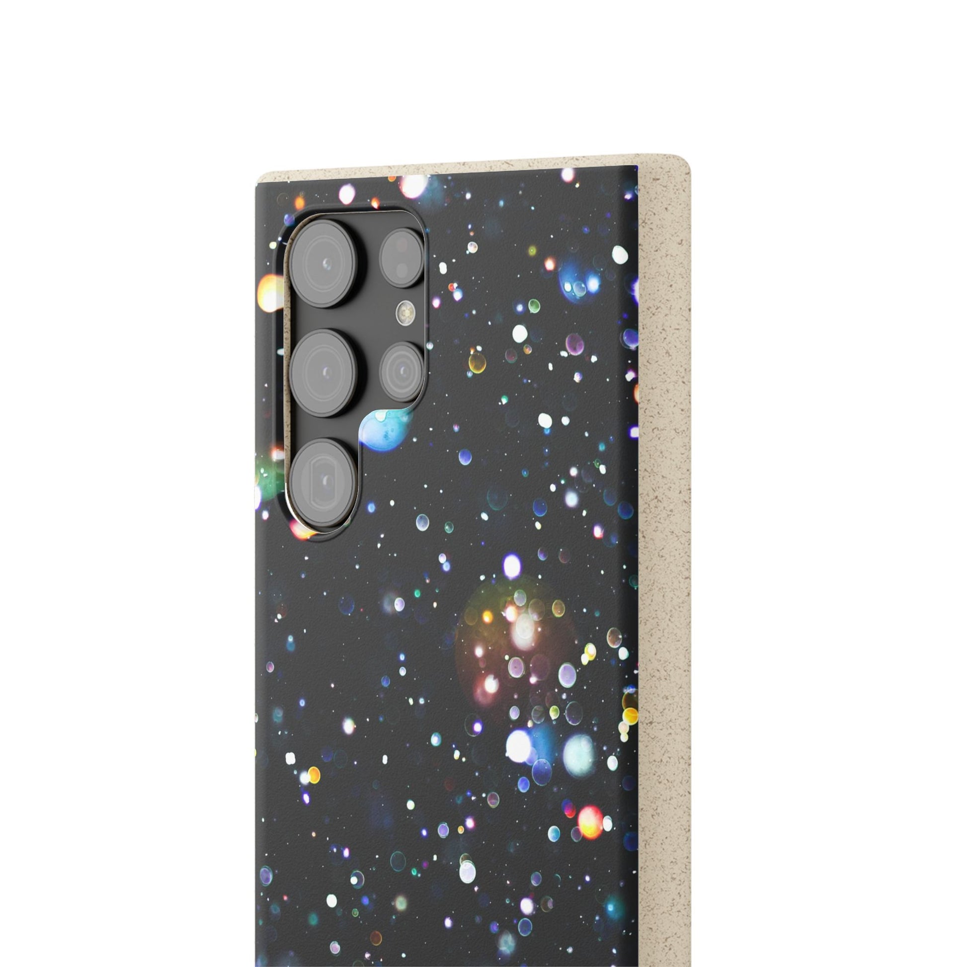 Eco-Friendly Phone Cases, Galaxy Print Biodegradable Cases, Sustainable Phone Accessories, Green Gifts for Her, Space Lover Gift - FORMO