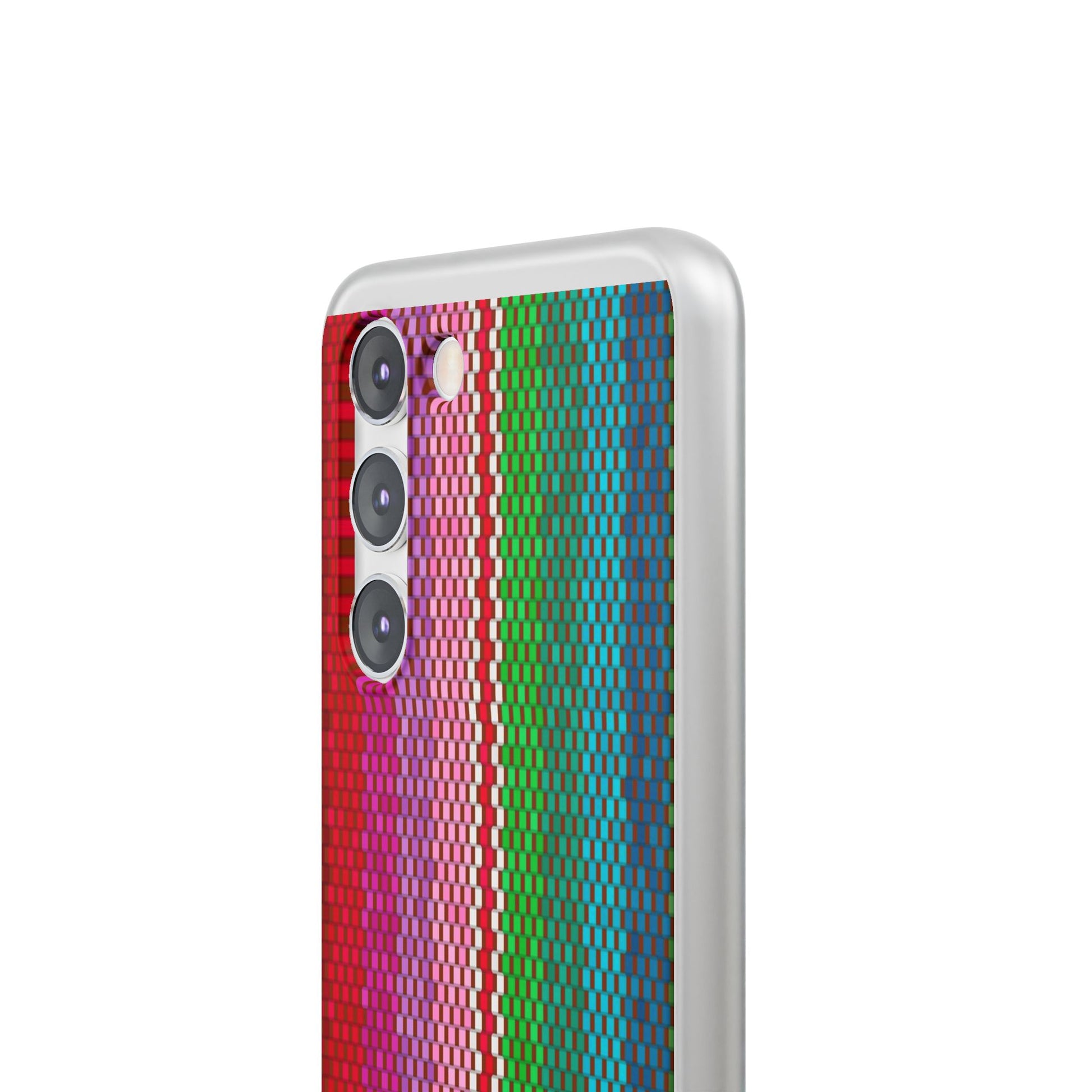 Colorful Striped Flexi Phone Case (iPhone & Samsung Compatible) - FORMO