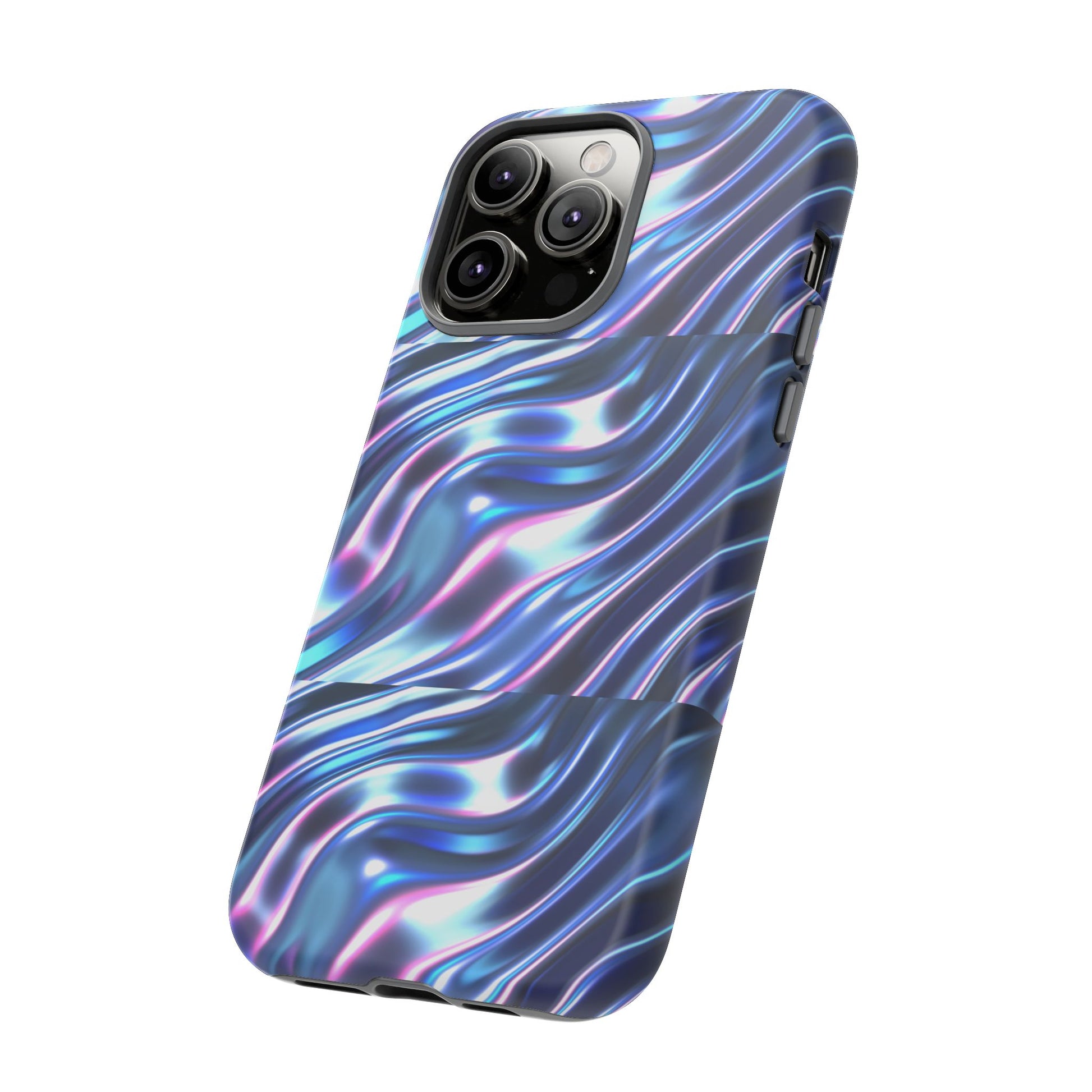 Iridescent Glossy Tough Phone Case (iPhone, Samsung & Google Pixel Compatible) - FORMO