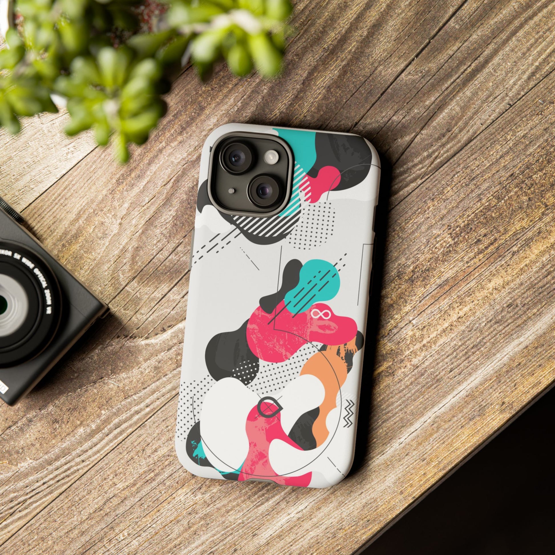 Abstract Art Tough Phone Case (iPhone & Samsung Compatible) - FORMO
