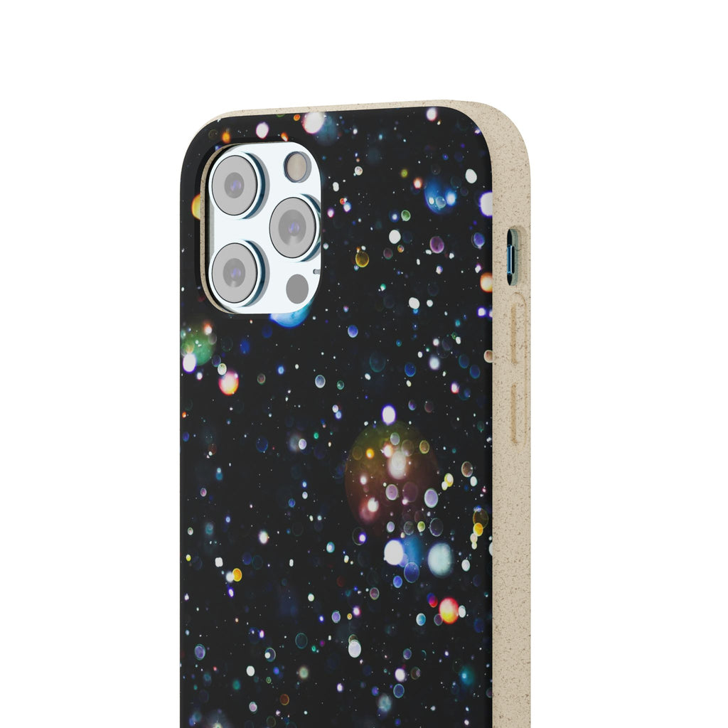 Eco-Friendly Phone Cases, Galaxy Print Biodegradable Cases, Sustainable Phone Accessories, Green Gifts for Her, Space Lover Gift - FORMO