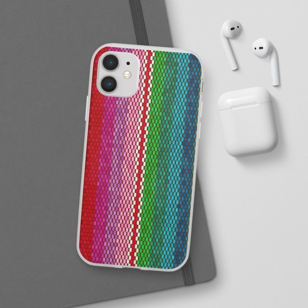 Colorful Striped Flexi Phone Case (iPhone & Samsung Compatible) - FORMO