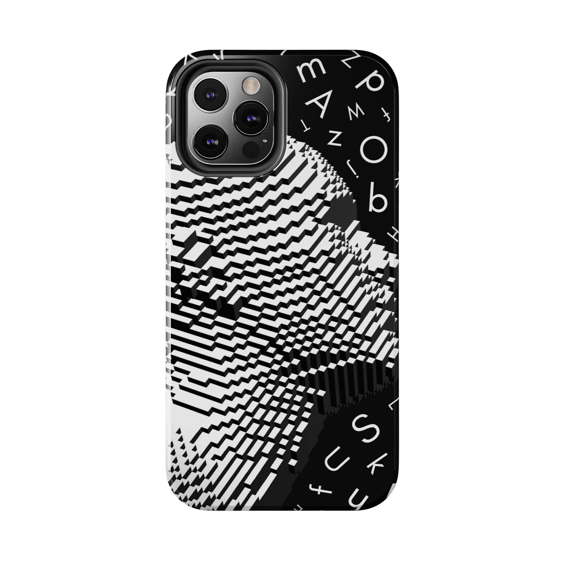 Mono Matrix Tough Phone Case (iPhone & Samsung Compatible) - FORMO
