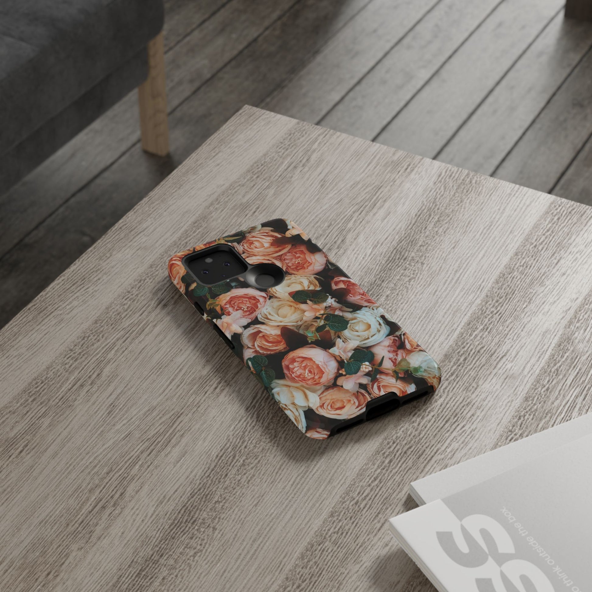 Floral Phone Case - Tough Cases, Rose Design, Floral Protection, Gift for Her, Cute Mobile Cover, Eco-Friendly Case - FORMO