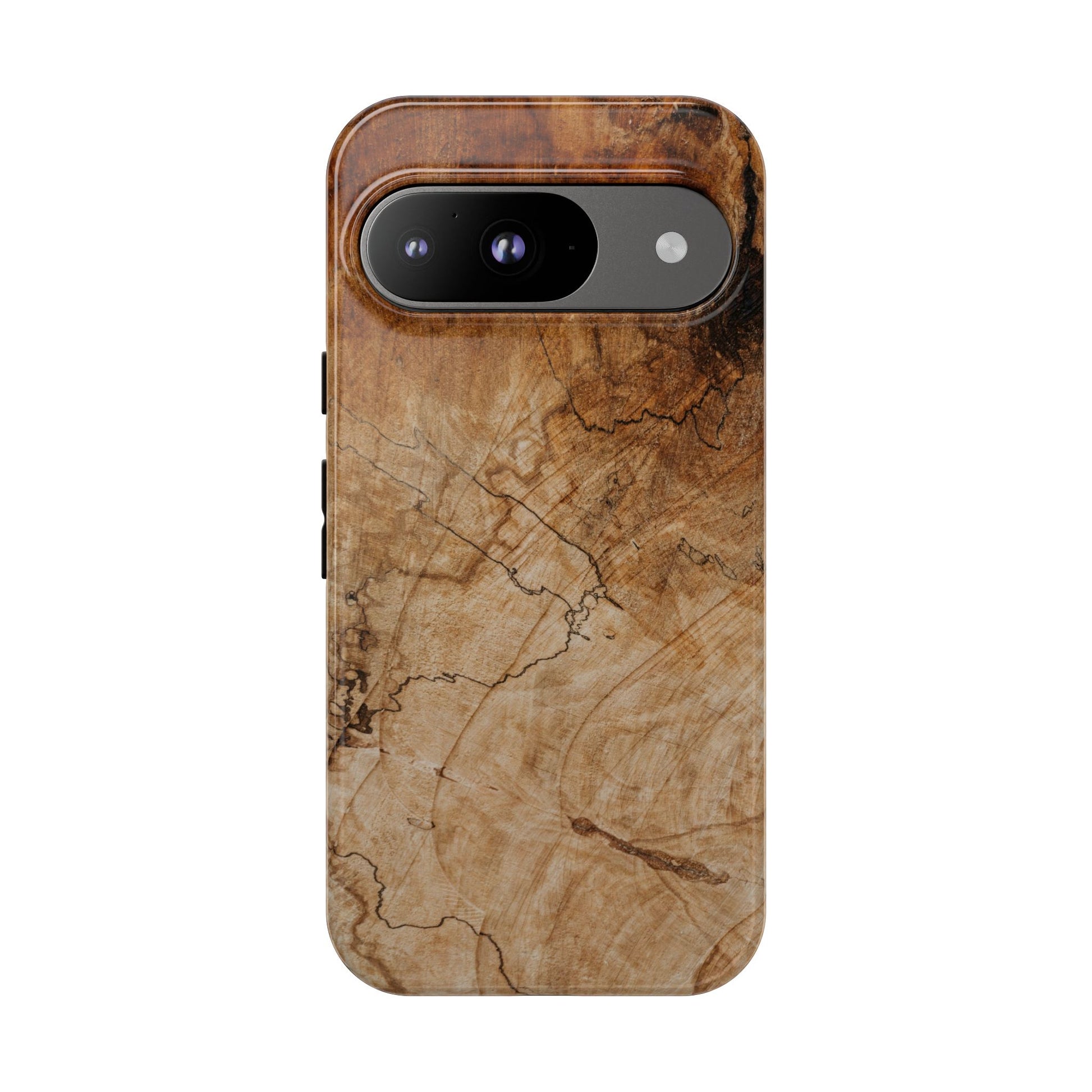 Woodland-Inspired Phone Case | Tough Cases, Natural Wood Grain Cover, Rustic Tech Accessory, Nature Lover Gift, Eco-Friendly - FORMO