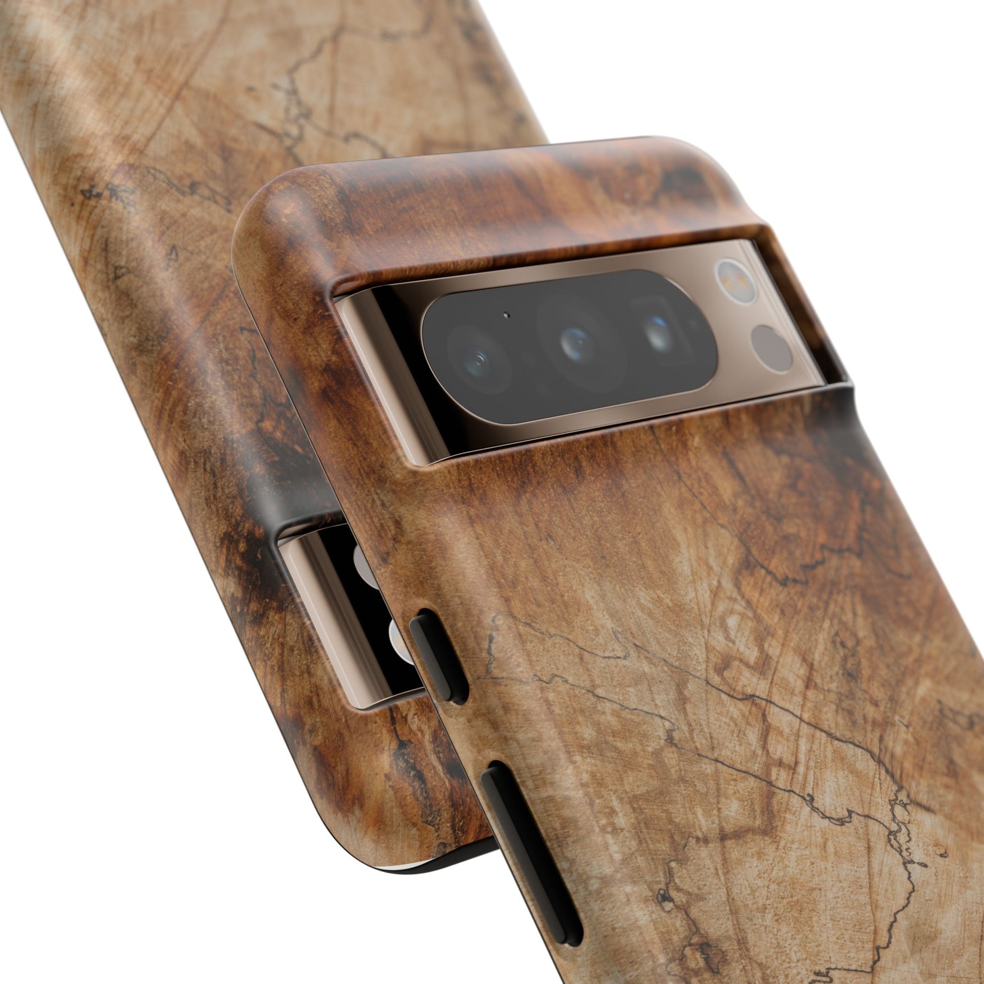 Woodland-Inspired Phone Case | Tough Cases, Natural Wood Grain Cover, Rustic Tech Accessory, Nature Lover Gift, Eco-Friendly - FORMO