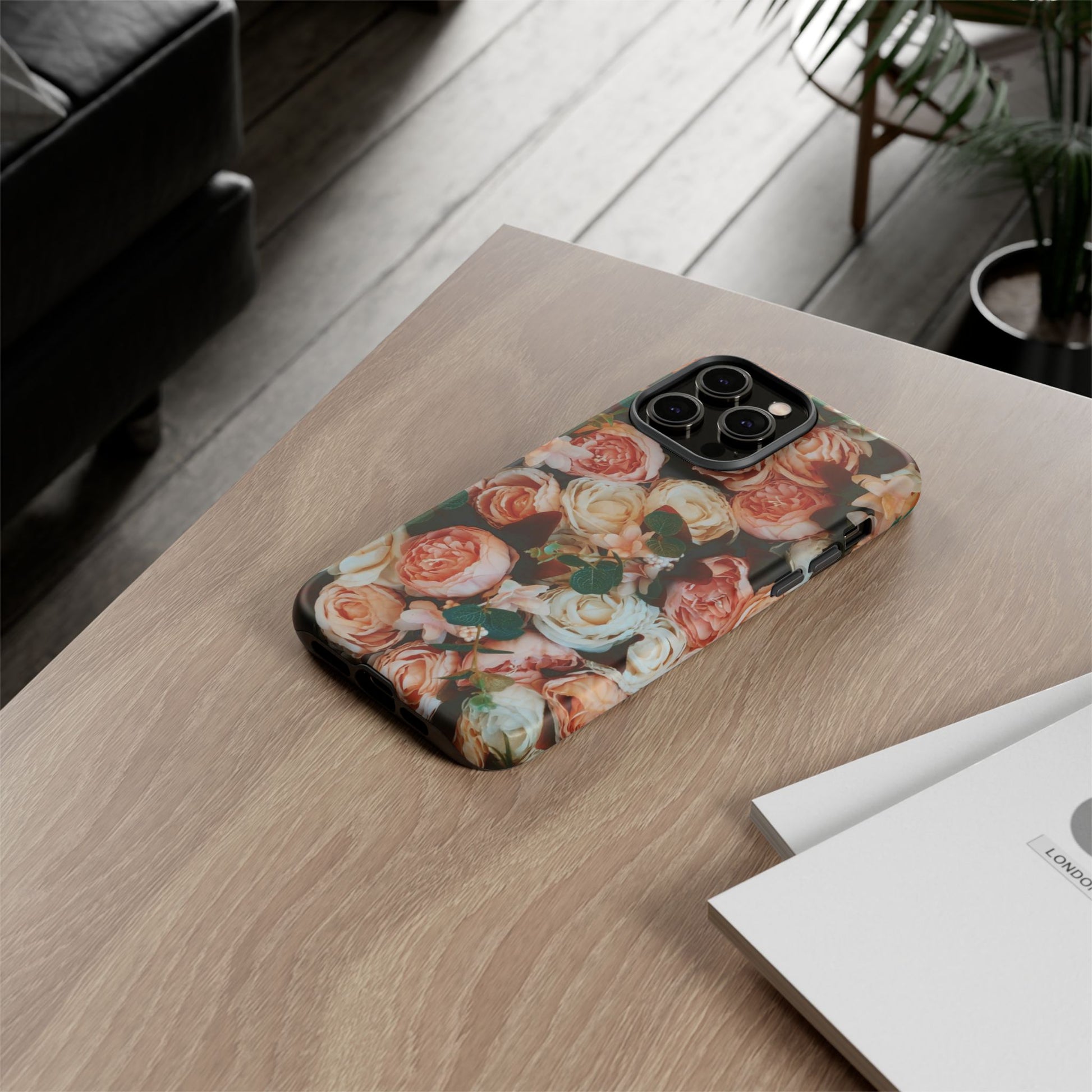 Floral Phone Case - Tough Cases, Rose Design, Floral Protection, Gift for Her, Cute Mobile Cover, Eco-Friendly Case - FORMO
