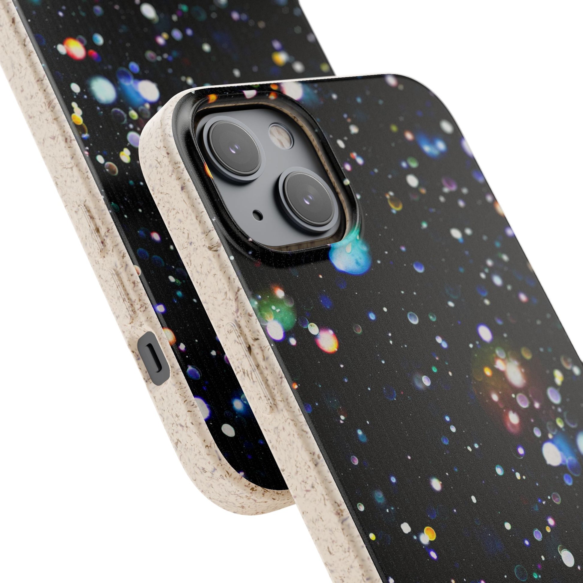 Eco-Friendly Phone Cases, Galaxy Print Biodegradable Cases, Sustainable Phone Accessories, Green Gifts for Her, Space Lover Gift - FORMO