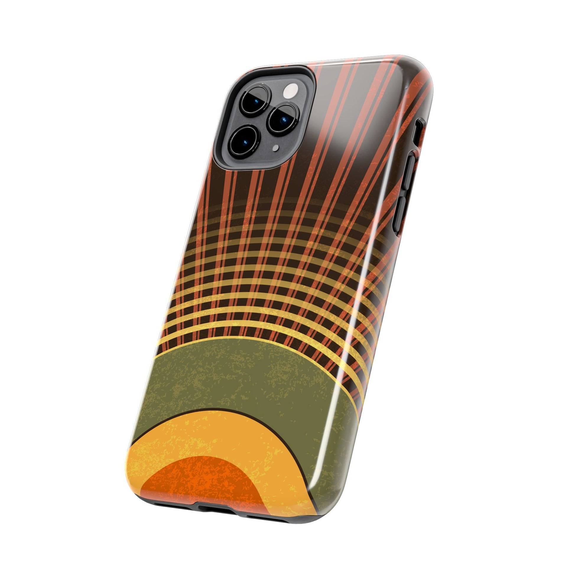 Retro Sunrise Tough Phone Case (iPhone & Samsung Compatible) - FORMO