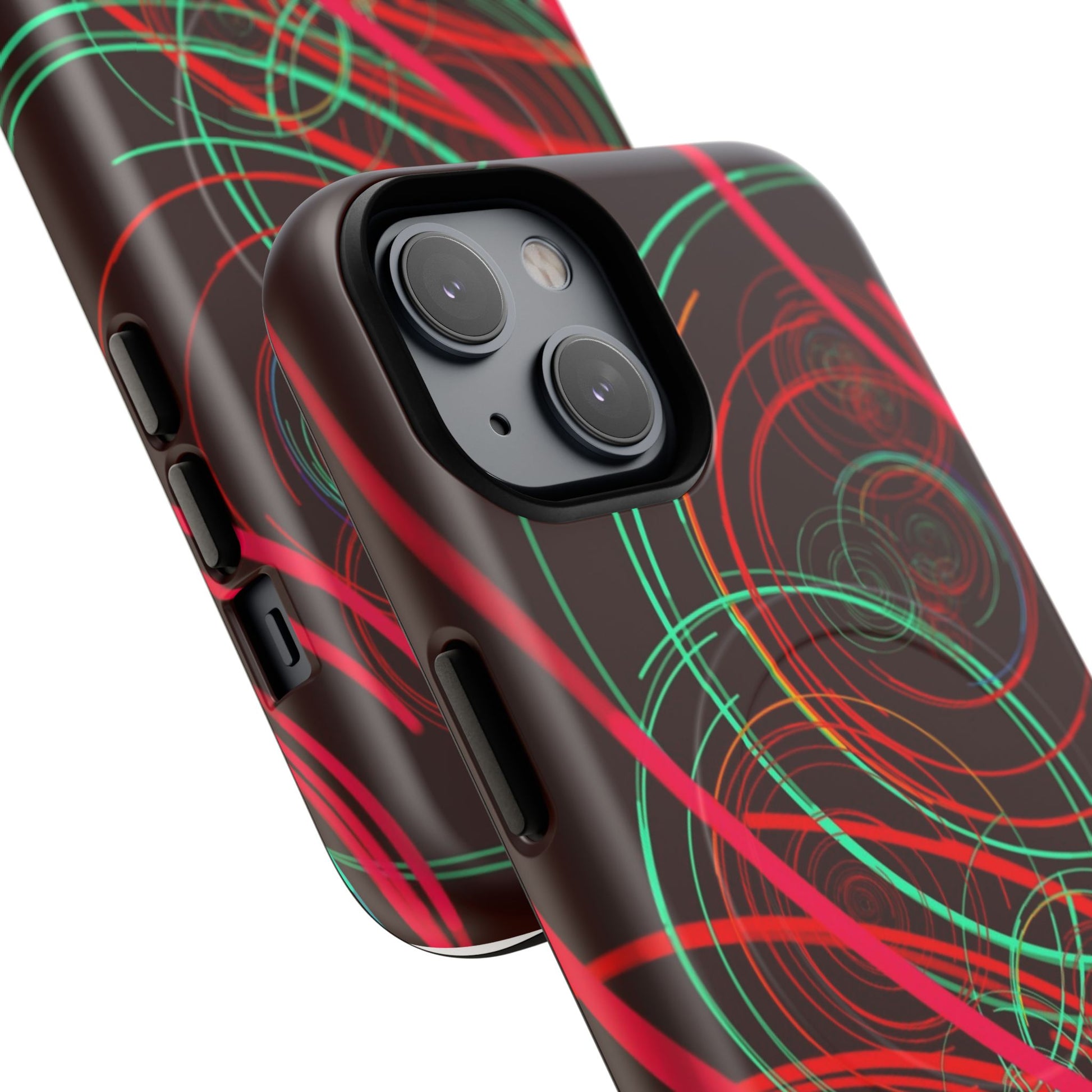 Vibrant Spiral Magnetic Phone Case (iPhone & Samsung Compatible) - FORMO