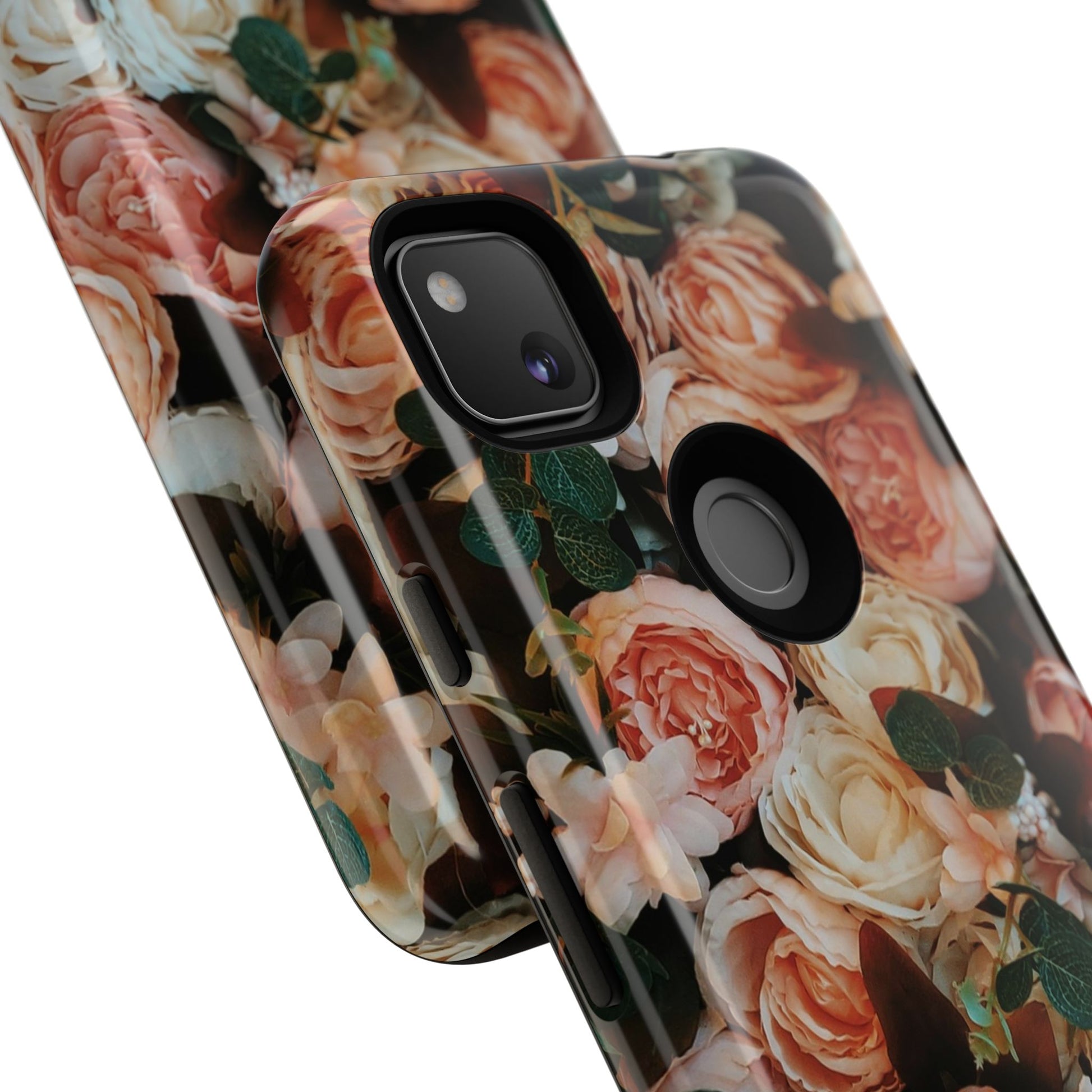 Floral Phone Case - Tough Cases, Rose Design, Floral Protection, Gift for Her, Cute Mobile Cover, Eco-Friendly Case - FORMO