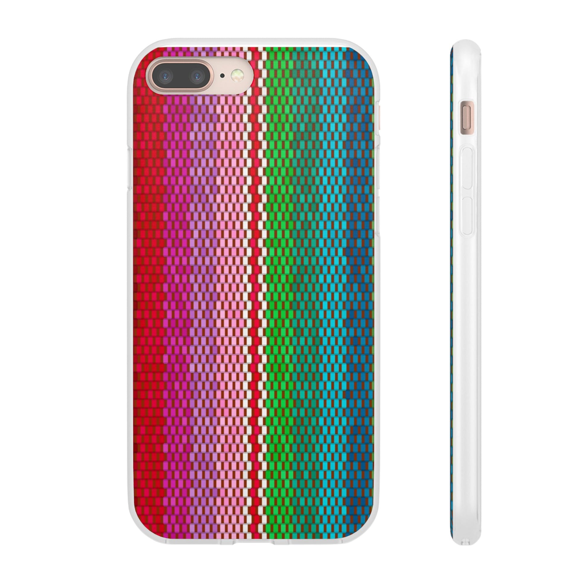 Colorful Striped Flexi Phone Case (iPhone & Samsung Compatible) - FORMO