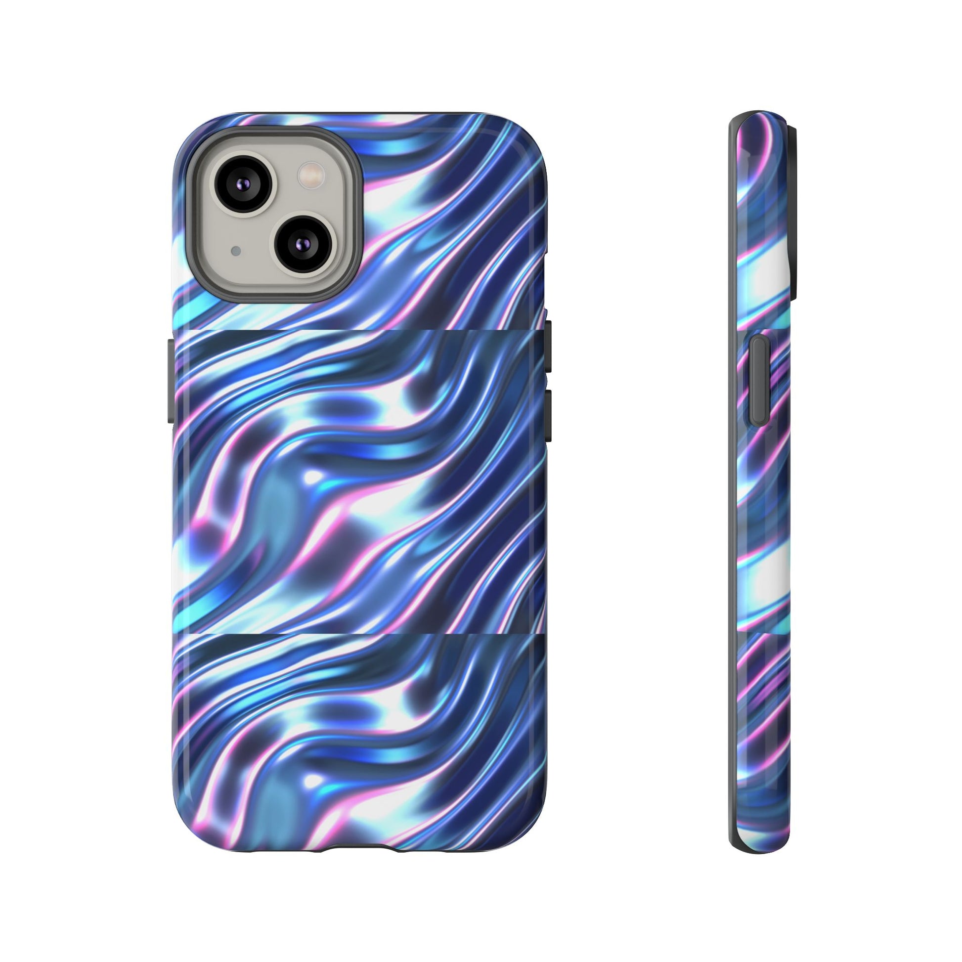 Iridescent Glossy Tough Phone Case (iPhone, Samsung & Google Pixel Compatible) - FORMO