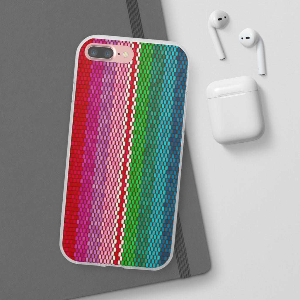 Colorful Striped Flexi Phone Case (iPhone & Samsung Compatible) - FORMO